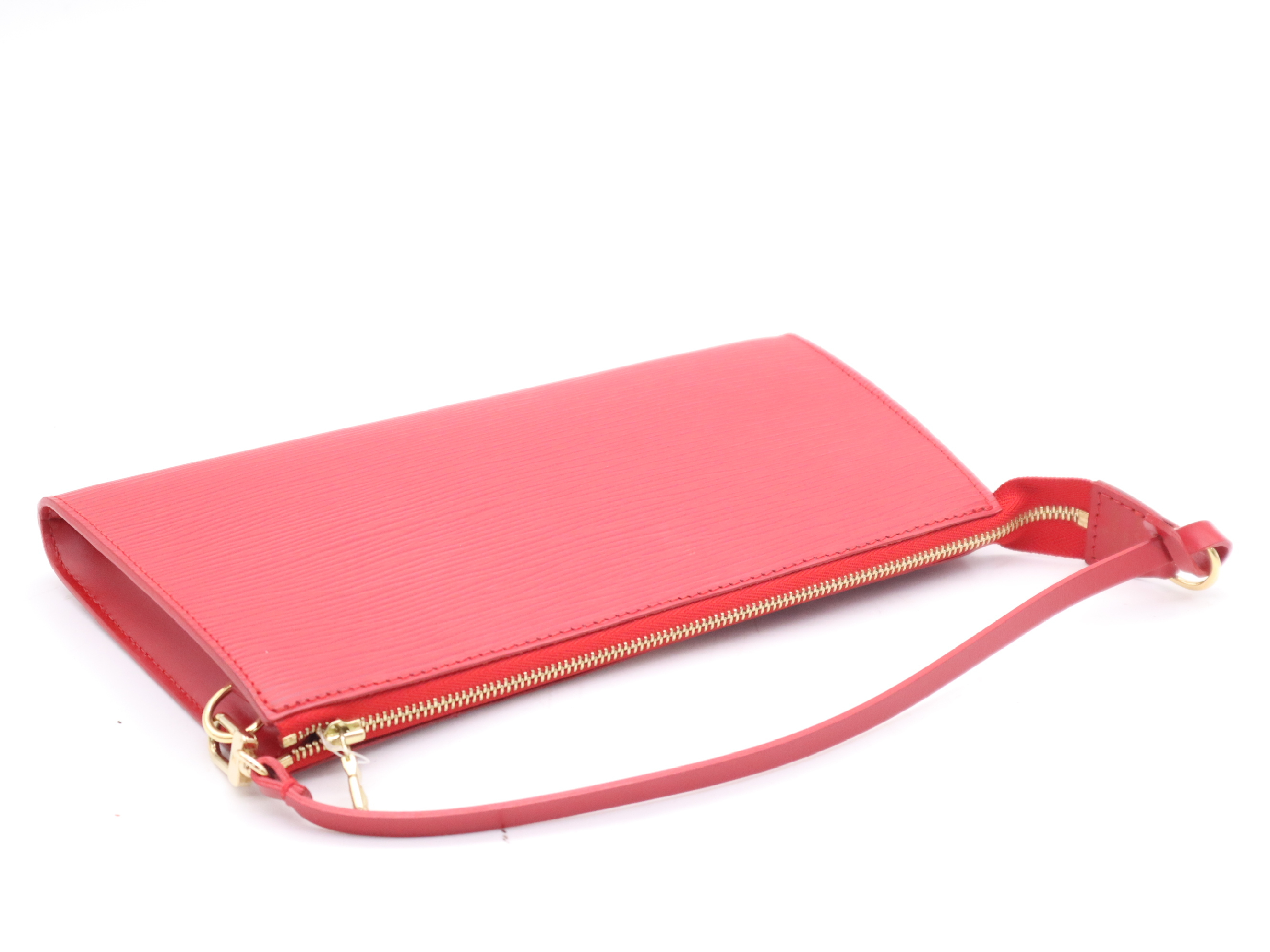 M52947 Epi Pochette Accessoires Castilian Red Pouch — view 6