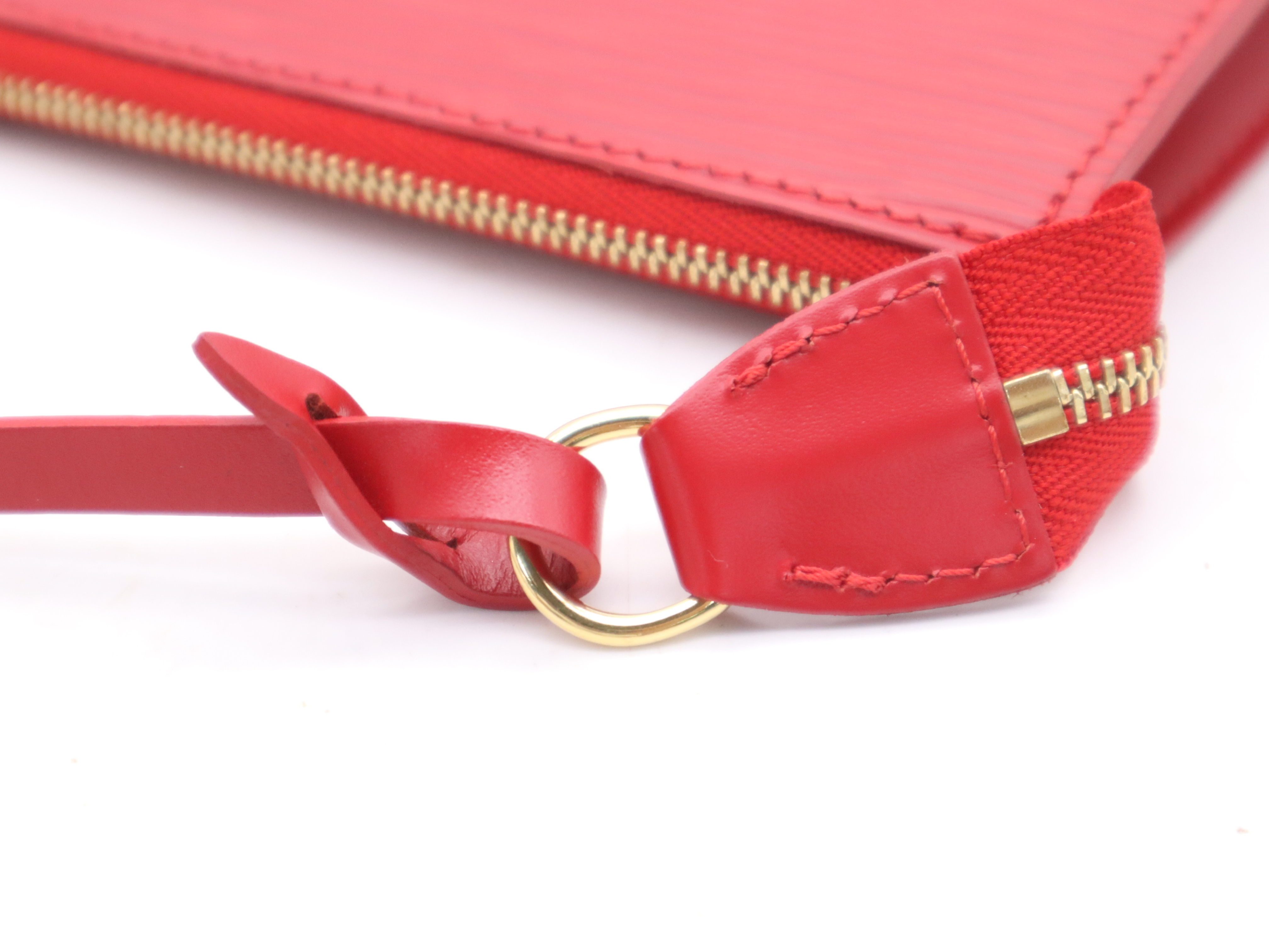 M52947 Epi Pochette Accessoires Castilian Red Pouch — view 8