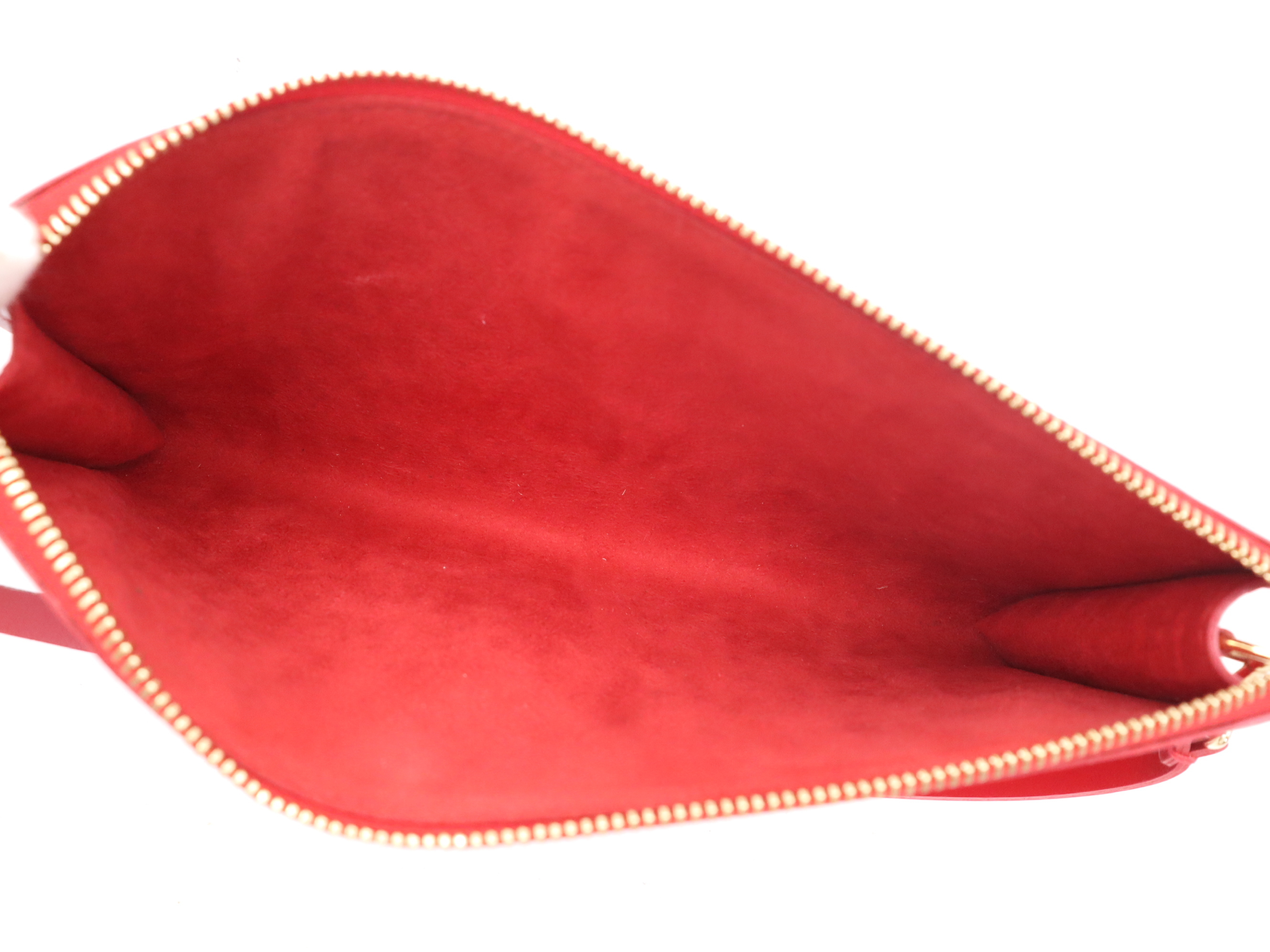 M52947 Epi Pochette Accessoires Castilian Red Pouch — view 10