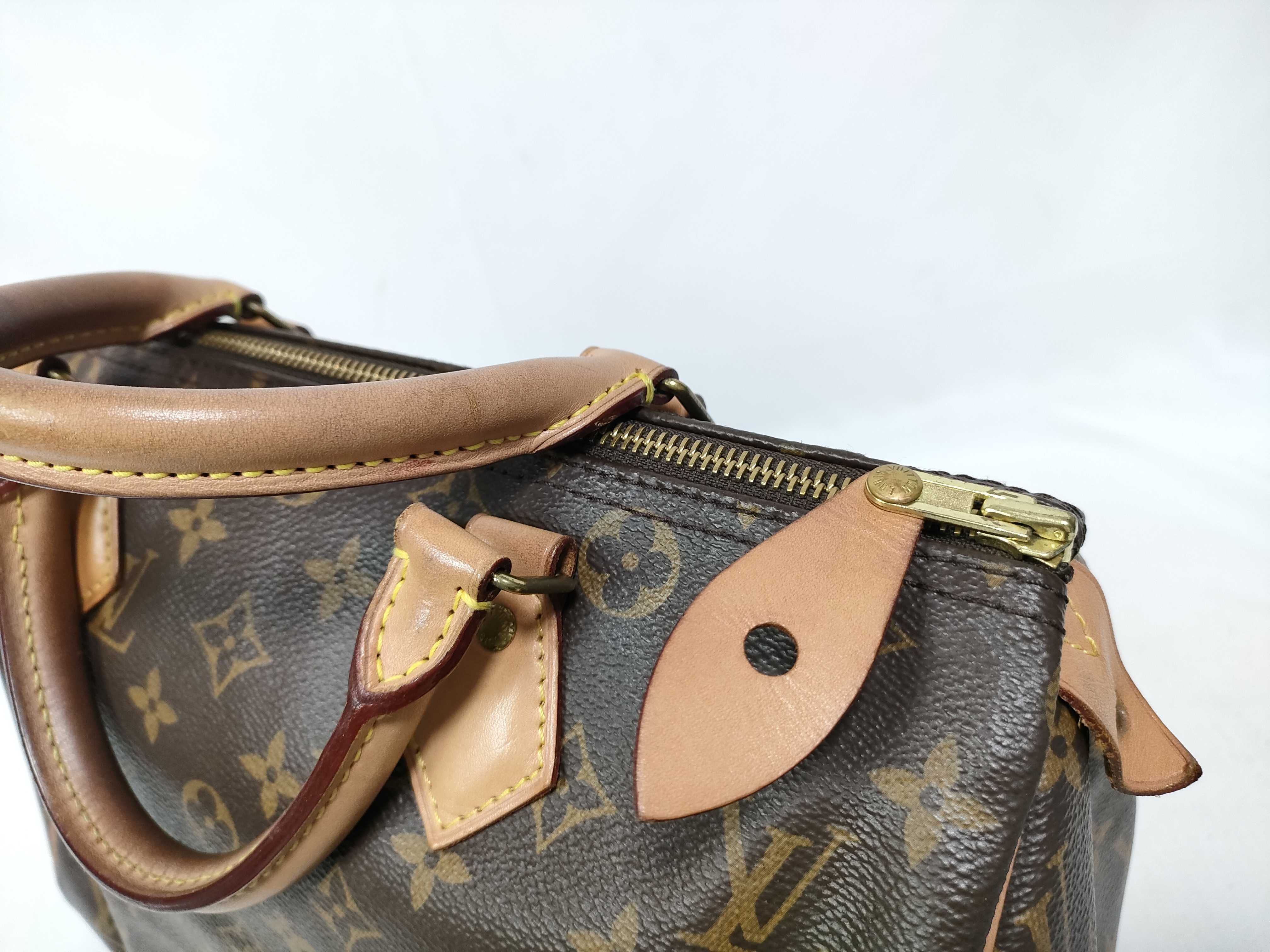 Monogram LV Speedy 30 Monogram MB0230 Cadena Handbag — view 7