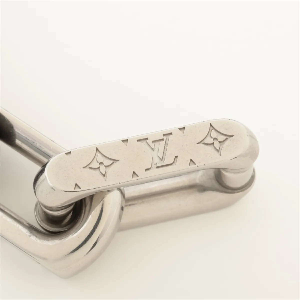 M00686 Bracelet Monogram Chain LE4215 Bracelet M Metal Black x Silver — view 4