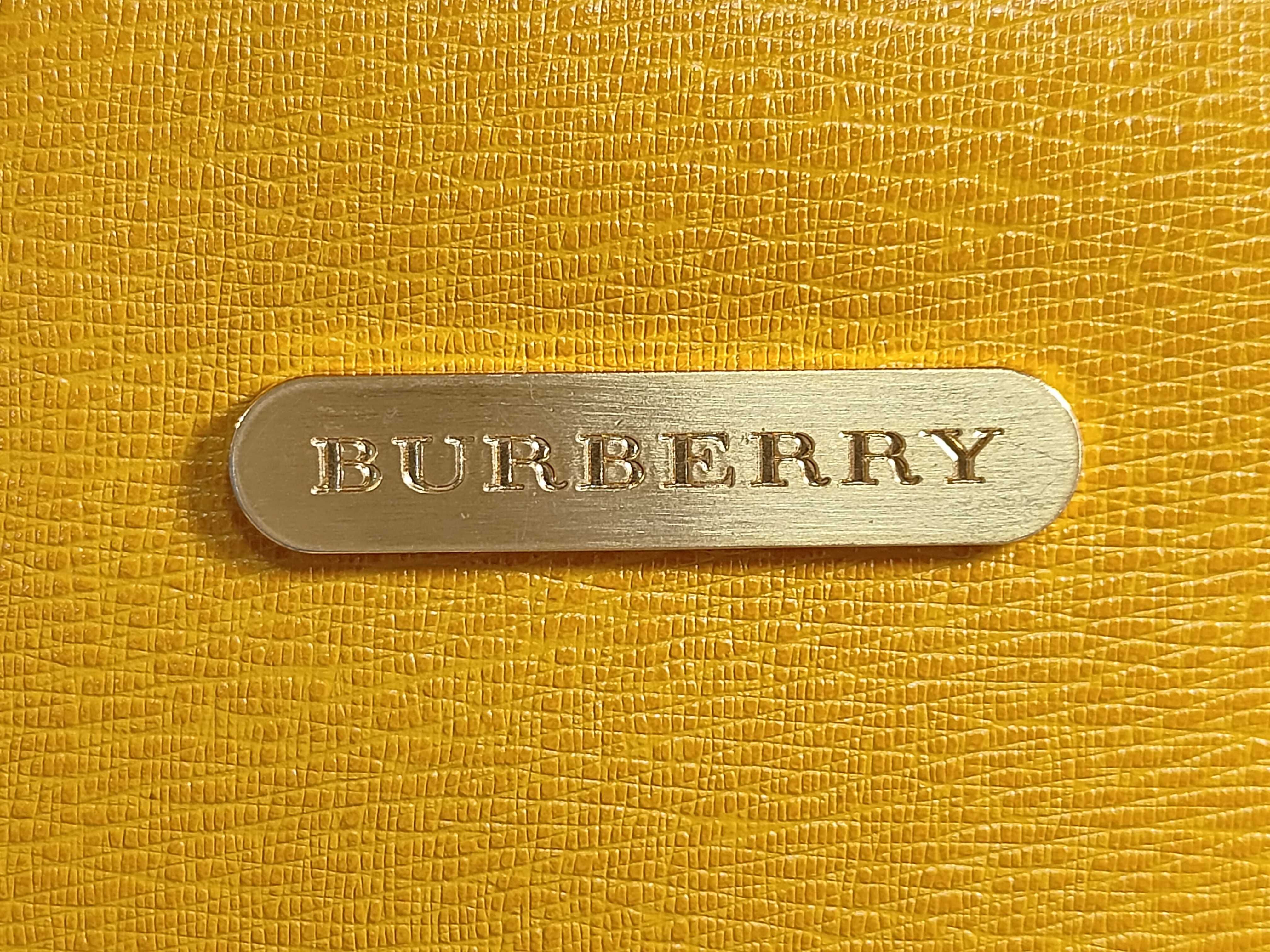 Leather Tote Check Tote Bag — view 12
