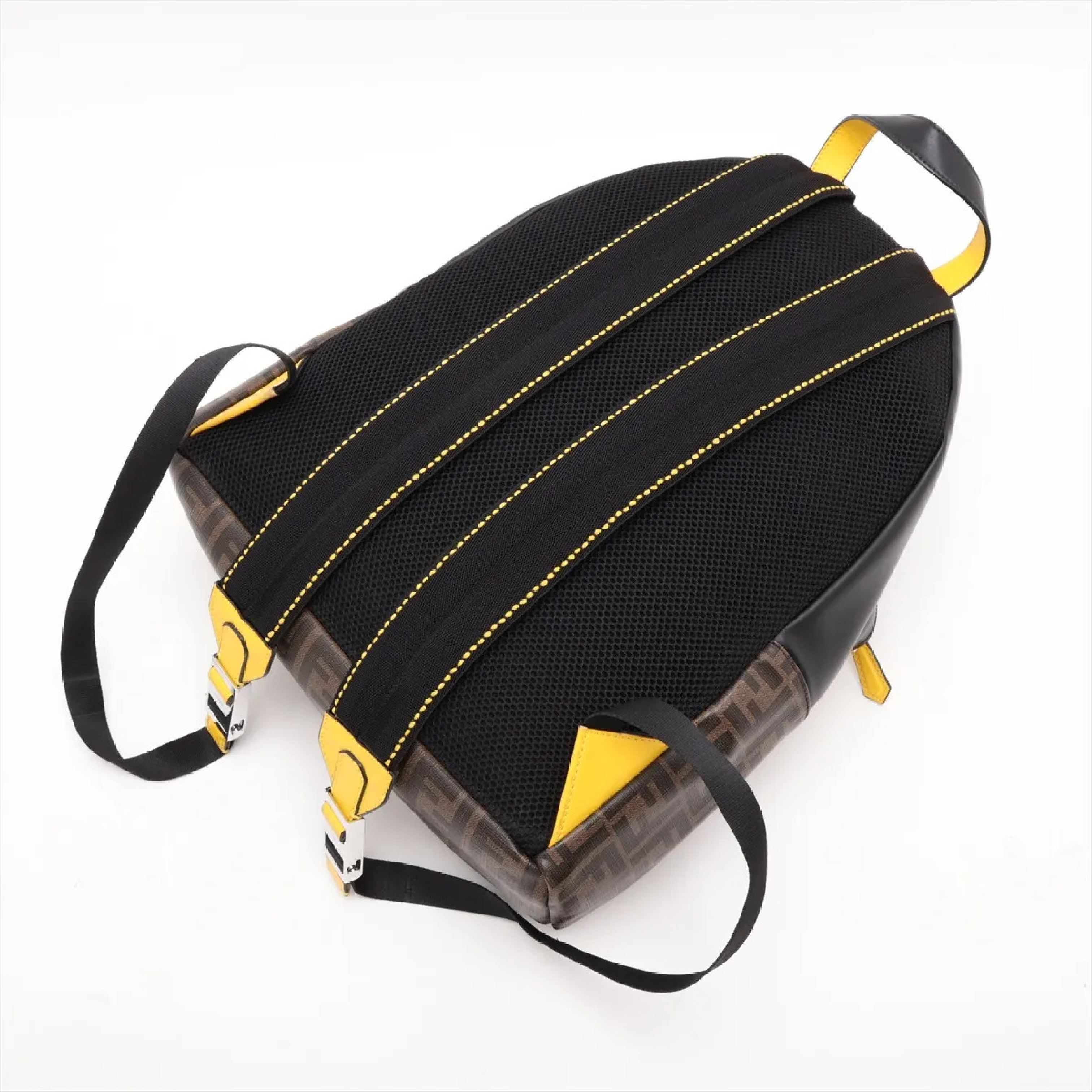 Zucca PVC x Leather Backpack Rucksack — view 5