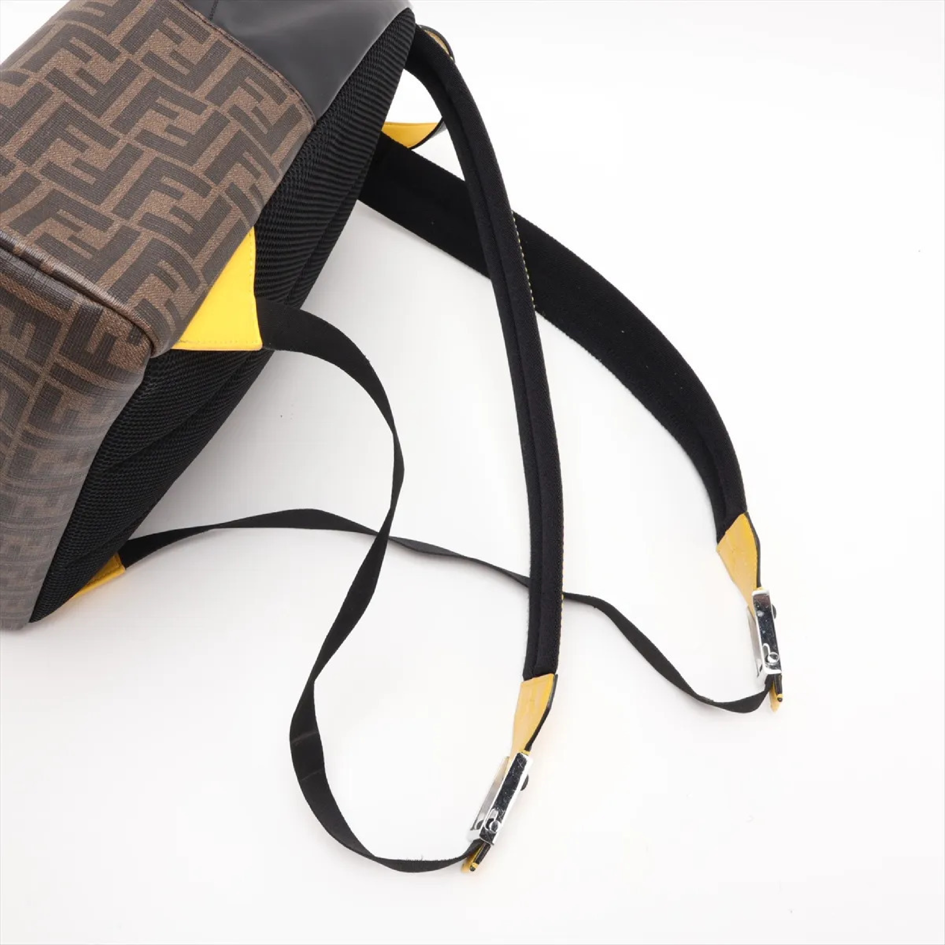 Zucca PVC x Leather Backpack Rucksack — view 6