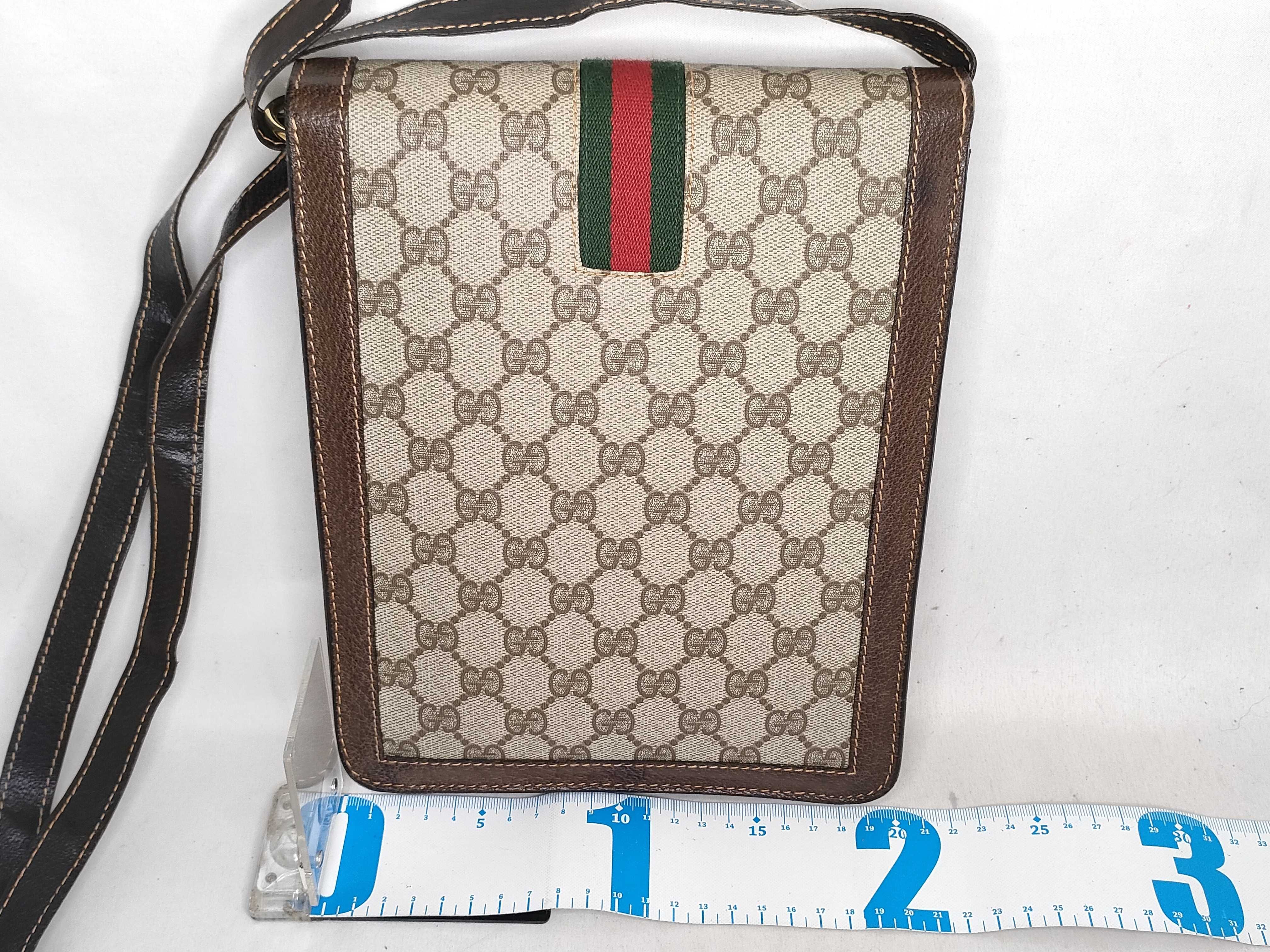 GG Supreme Shoulder Bag, Sherry Brown — view 2