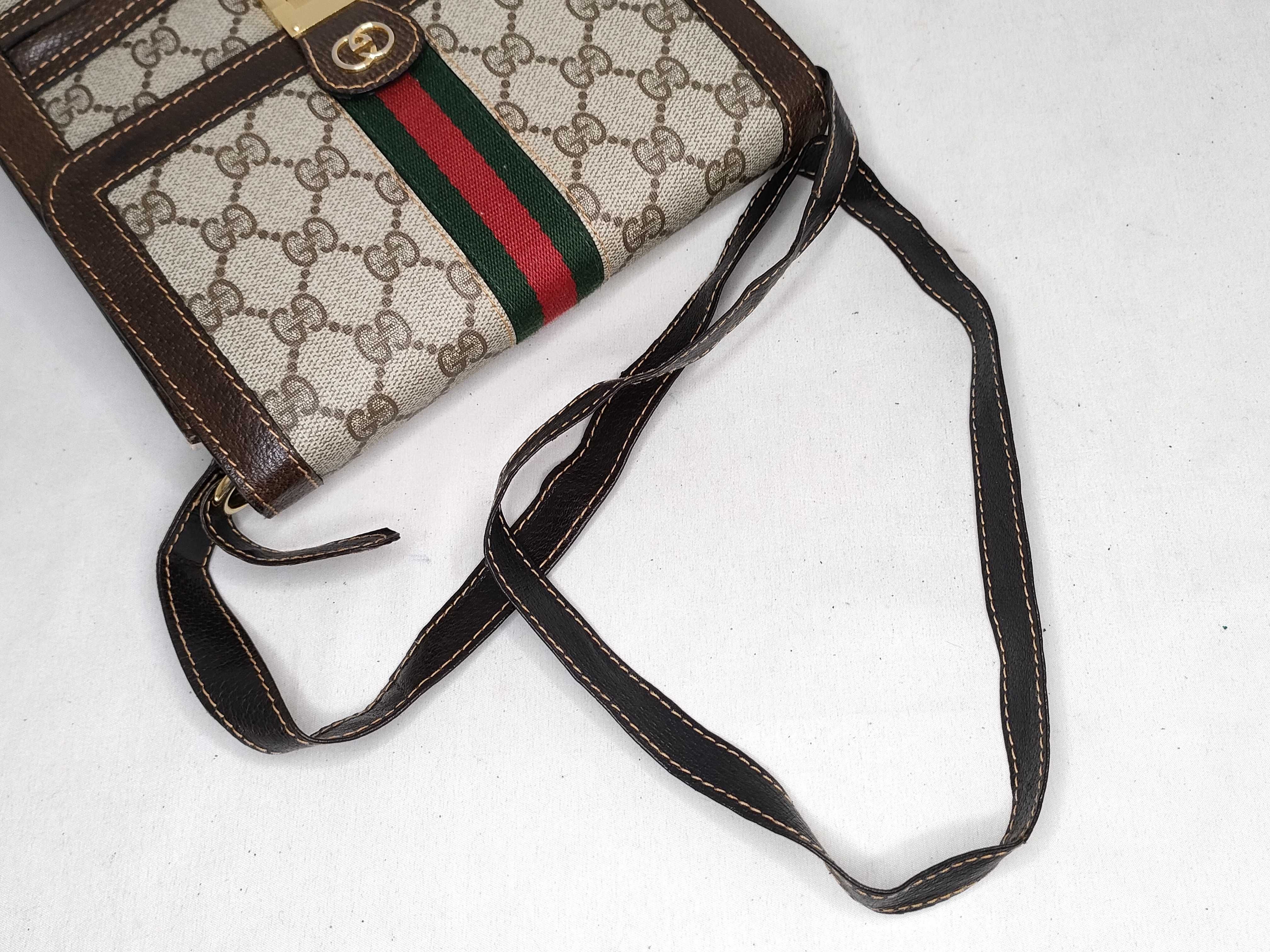 GG Supreme Shoulder Bag, Sherry Brown — view 3