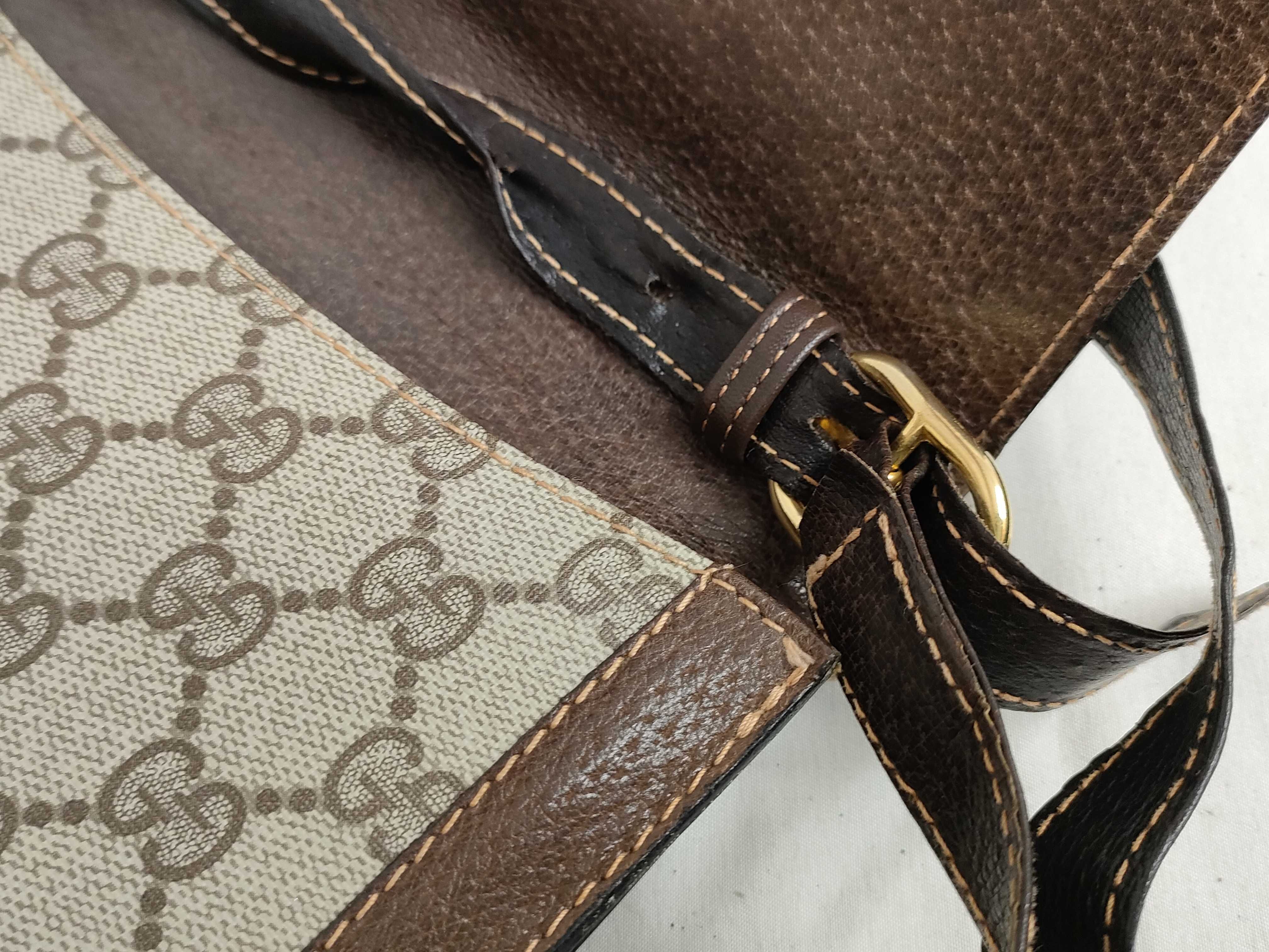 GG Supreme Shoulder Bag, Sherry Brown — view 5