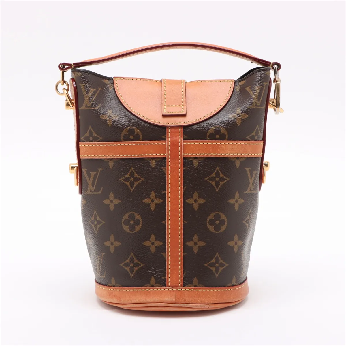 Monogram Duffel Bag M43587 DU3159 Brown RFID Reactive — view 2