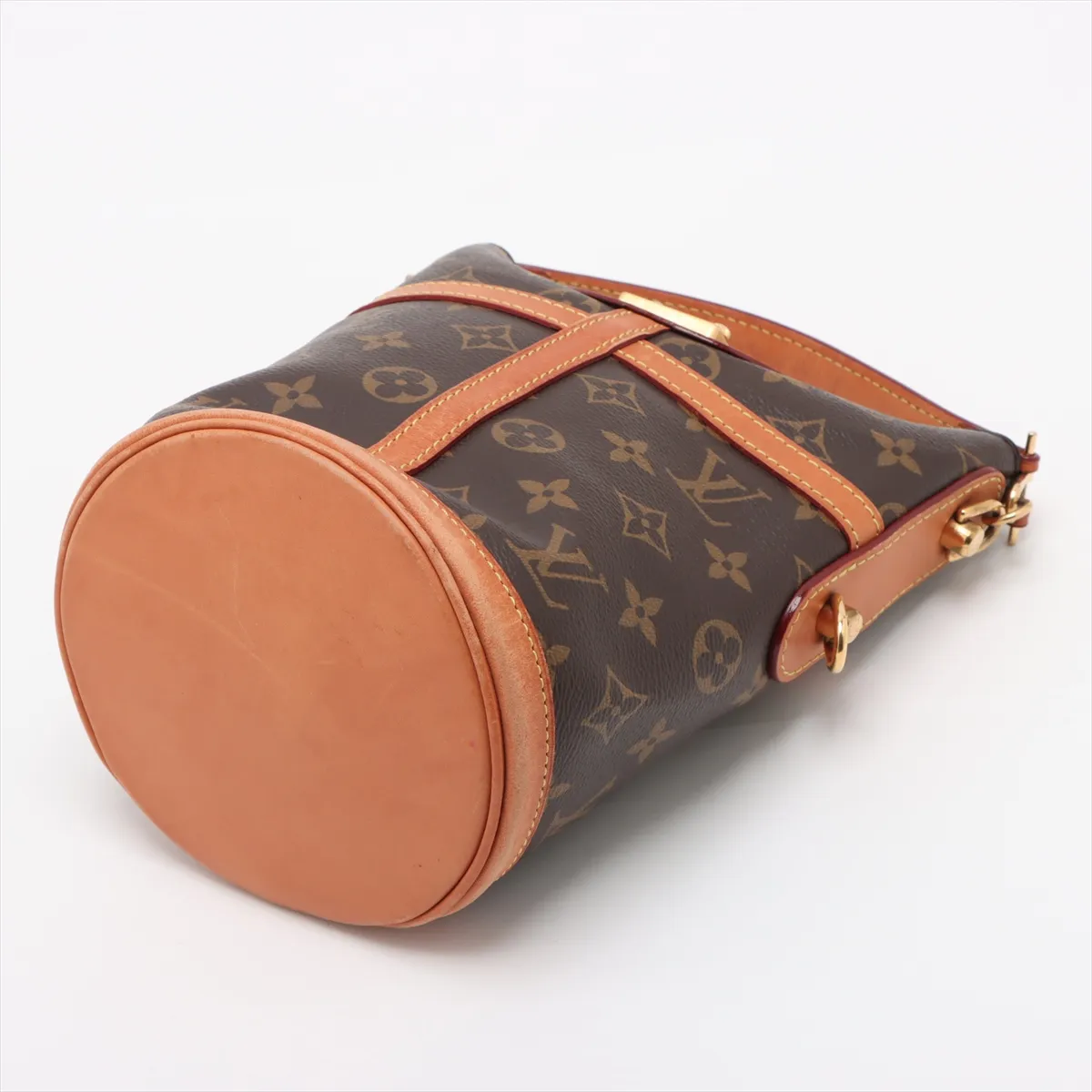 Monogram Duffel Bag M43587 DU3159 Brown RFID Reactive — view 3
