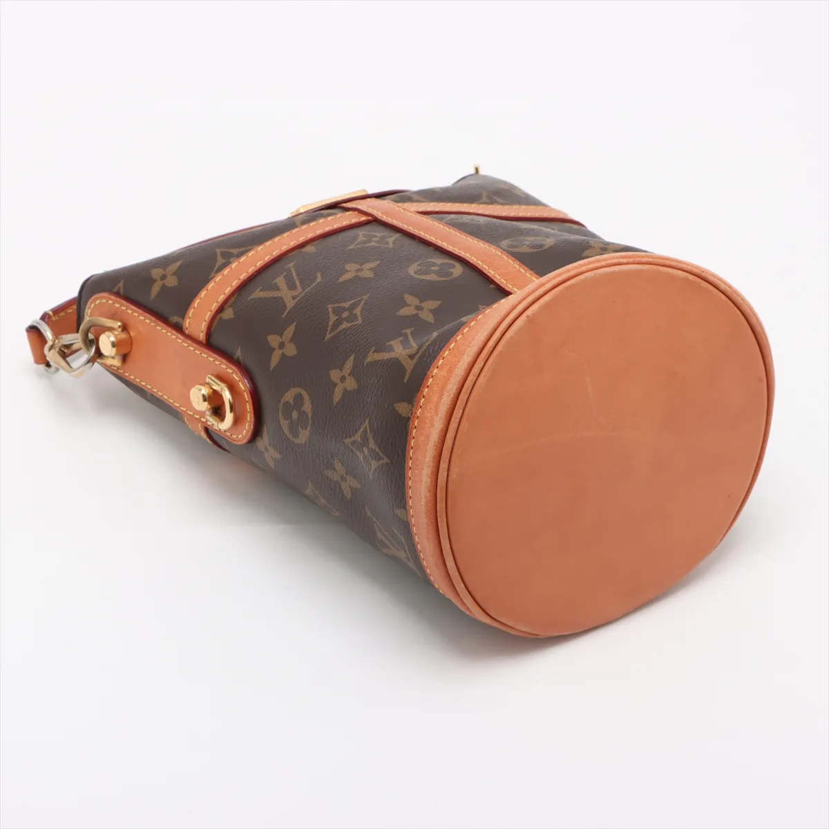 Monogram Duffel Bag M43587 DU3159 Brown RFID Reactive — view 4