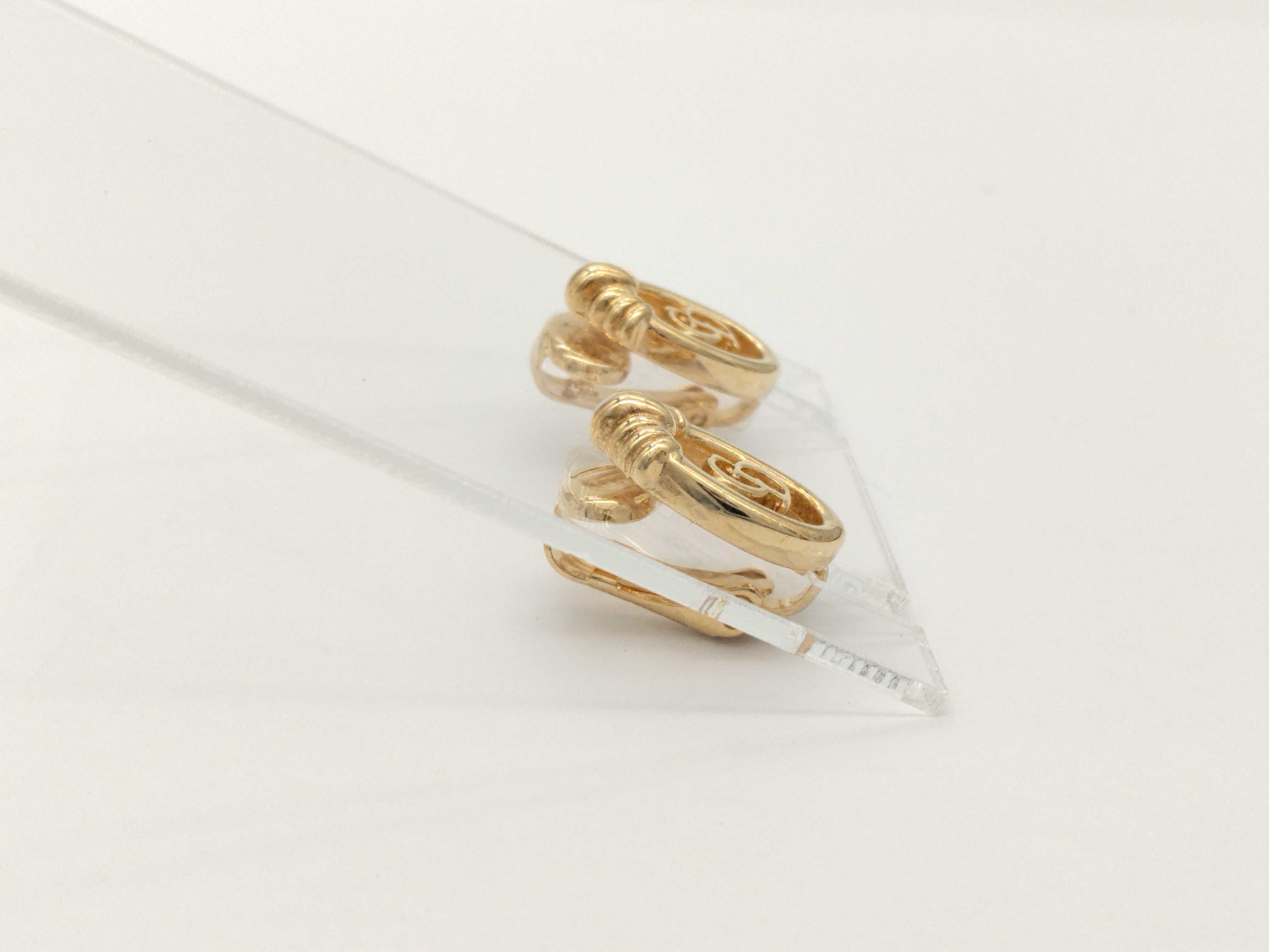 Oval CD Earrings — view 2