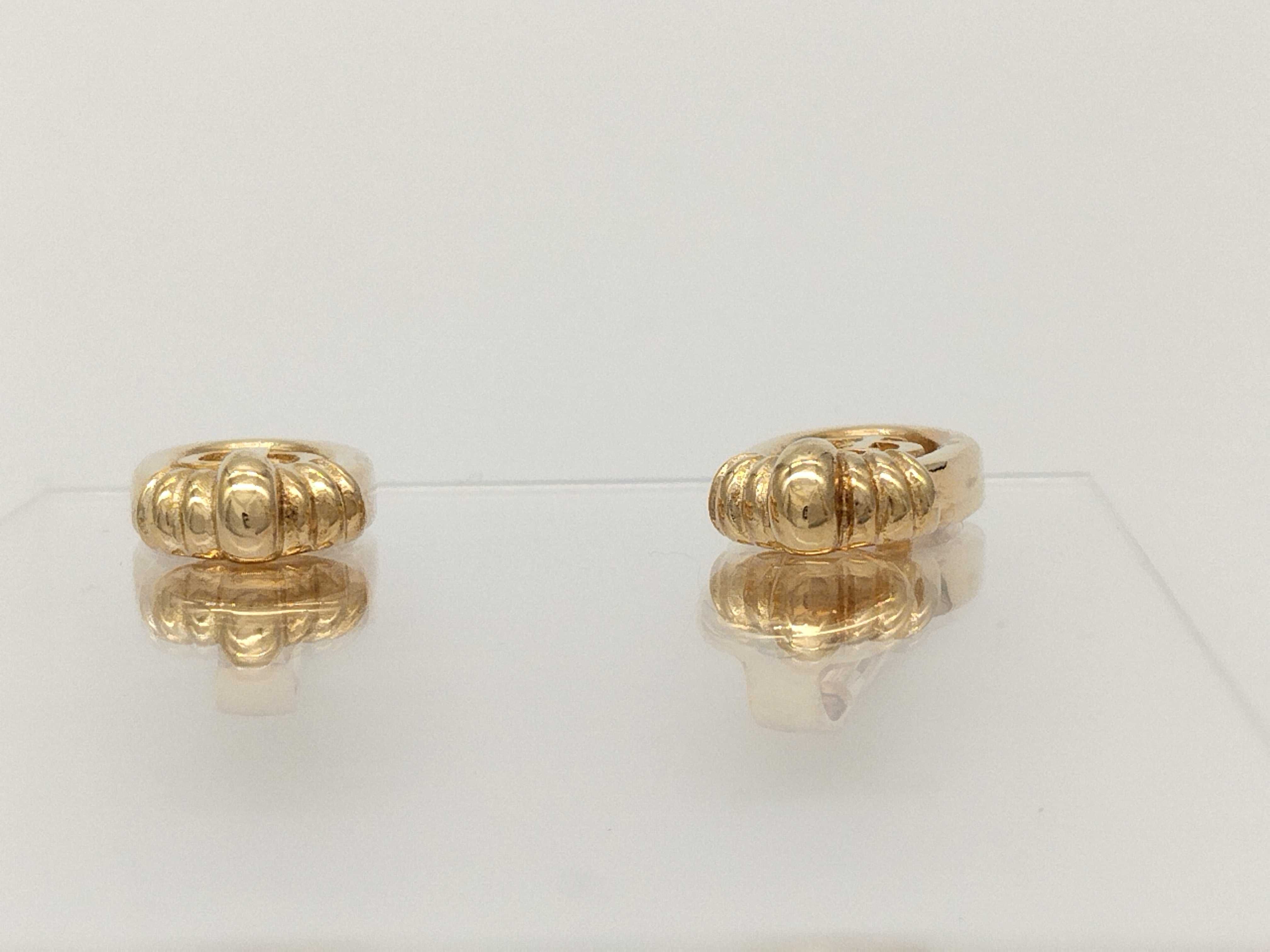 Oval CD Earrings — view 3