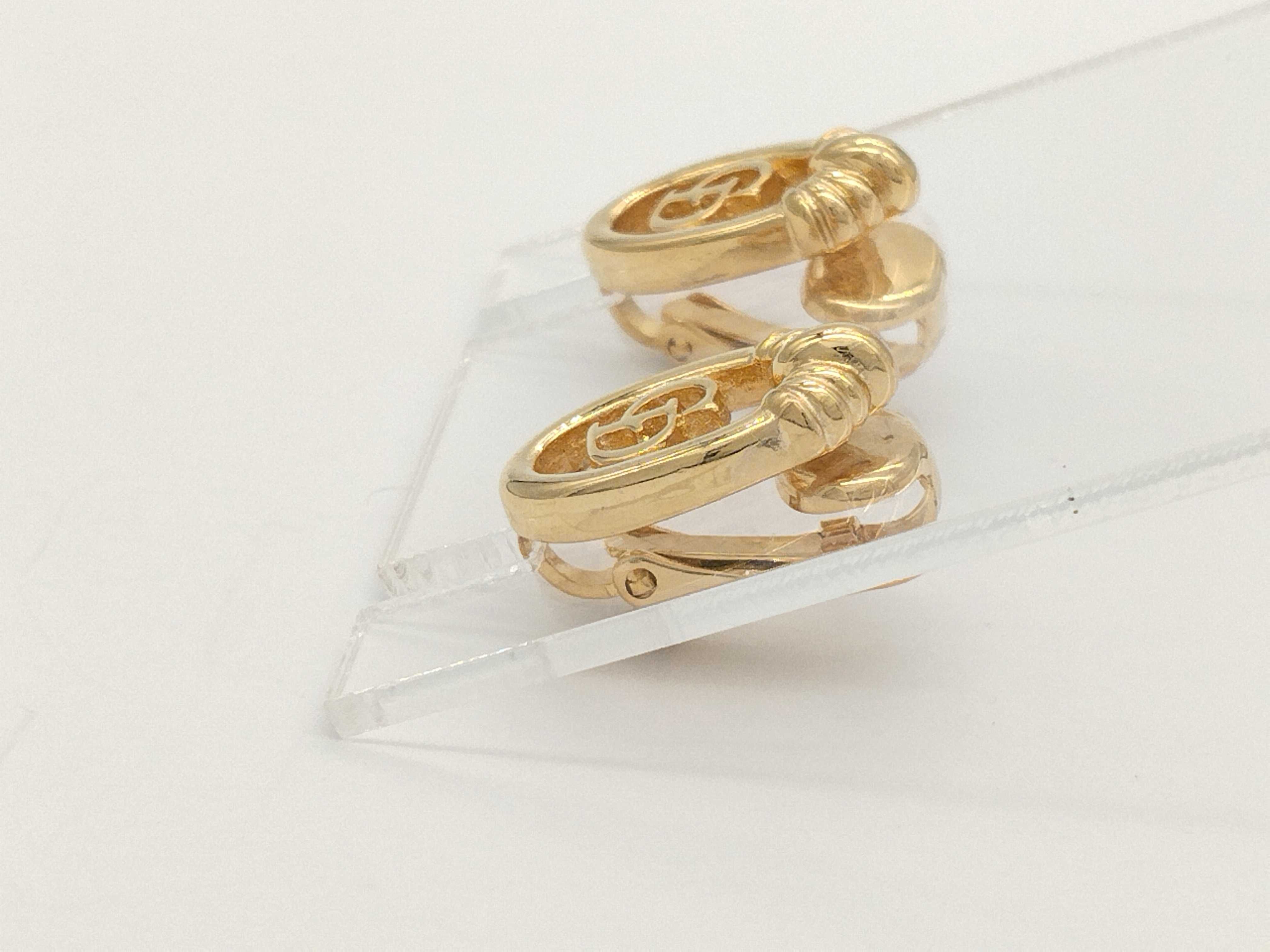 Oval CD Earrings — view 4