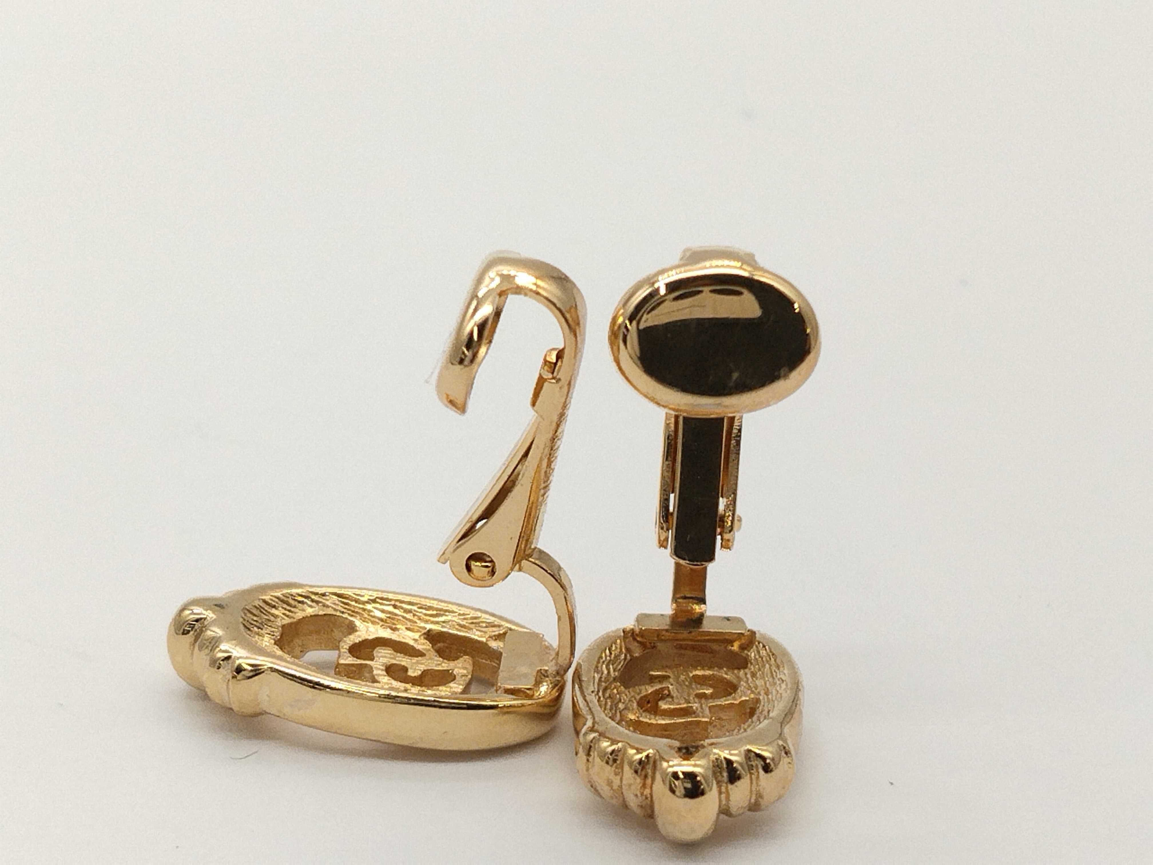 Oval CD Earrings — view 9