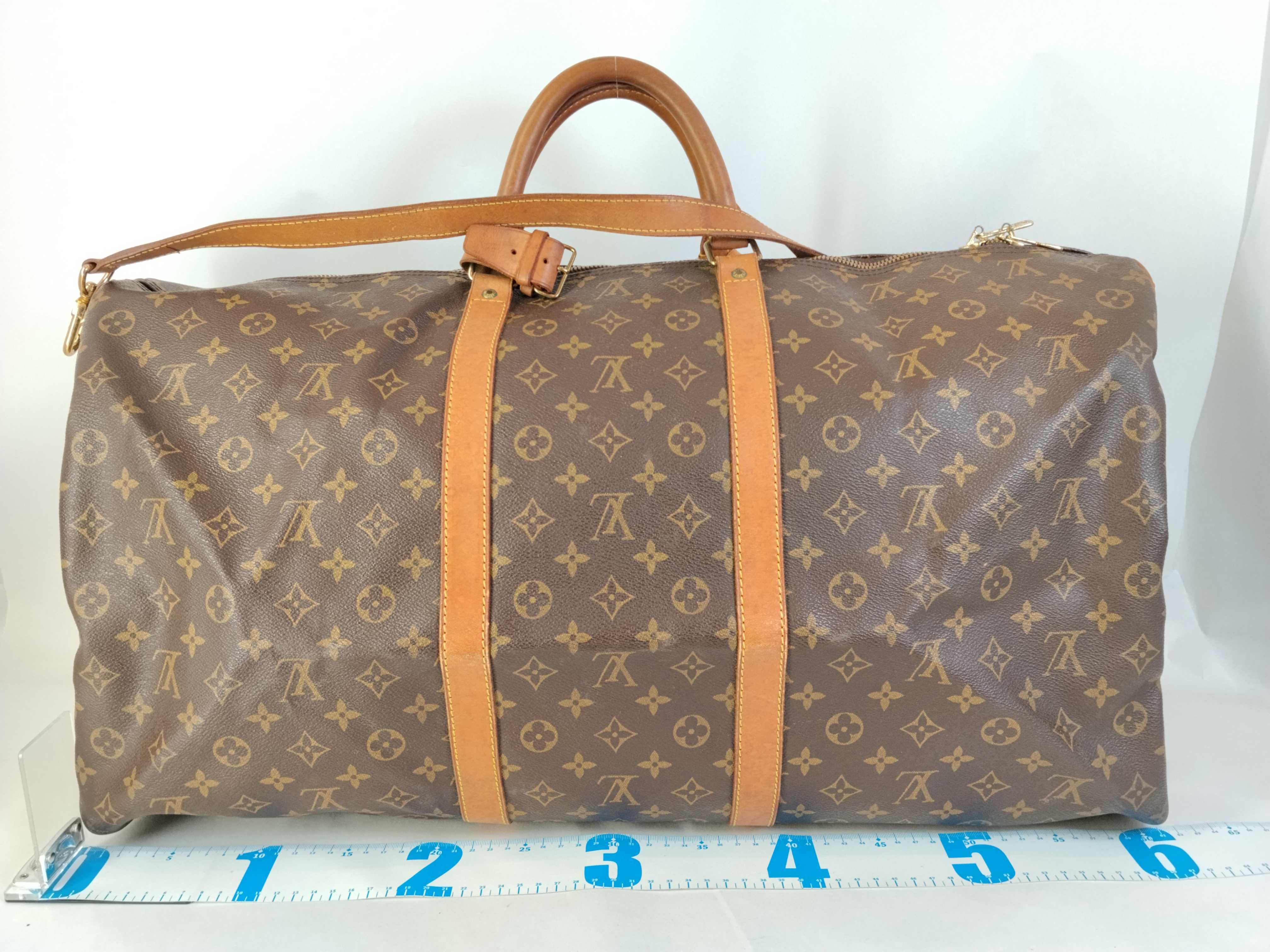Monogram LV Keepall Bandoulière Boston Bag — view 2