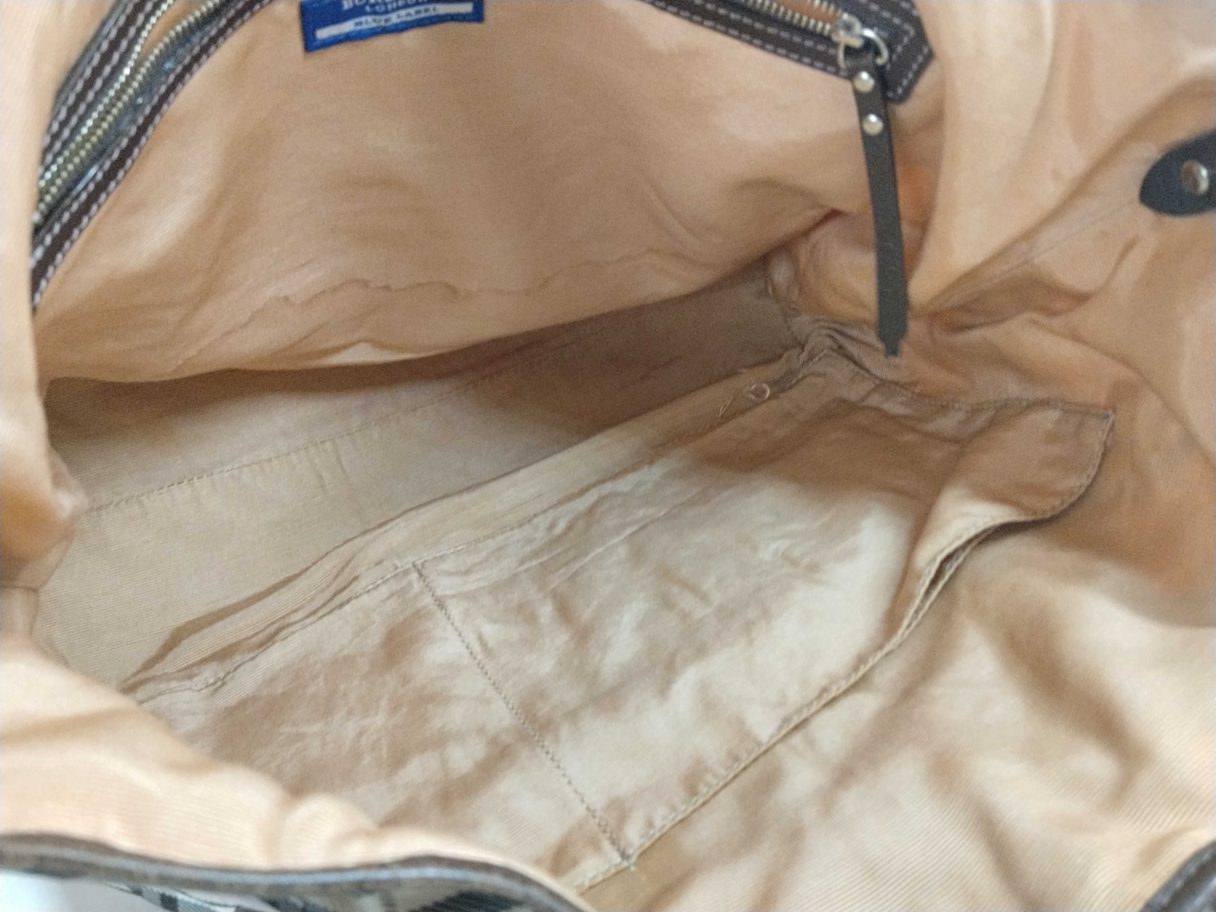 Blue Label Pink Check Tote Bag — view 10