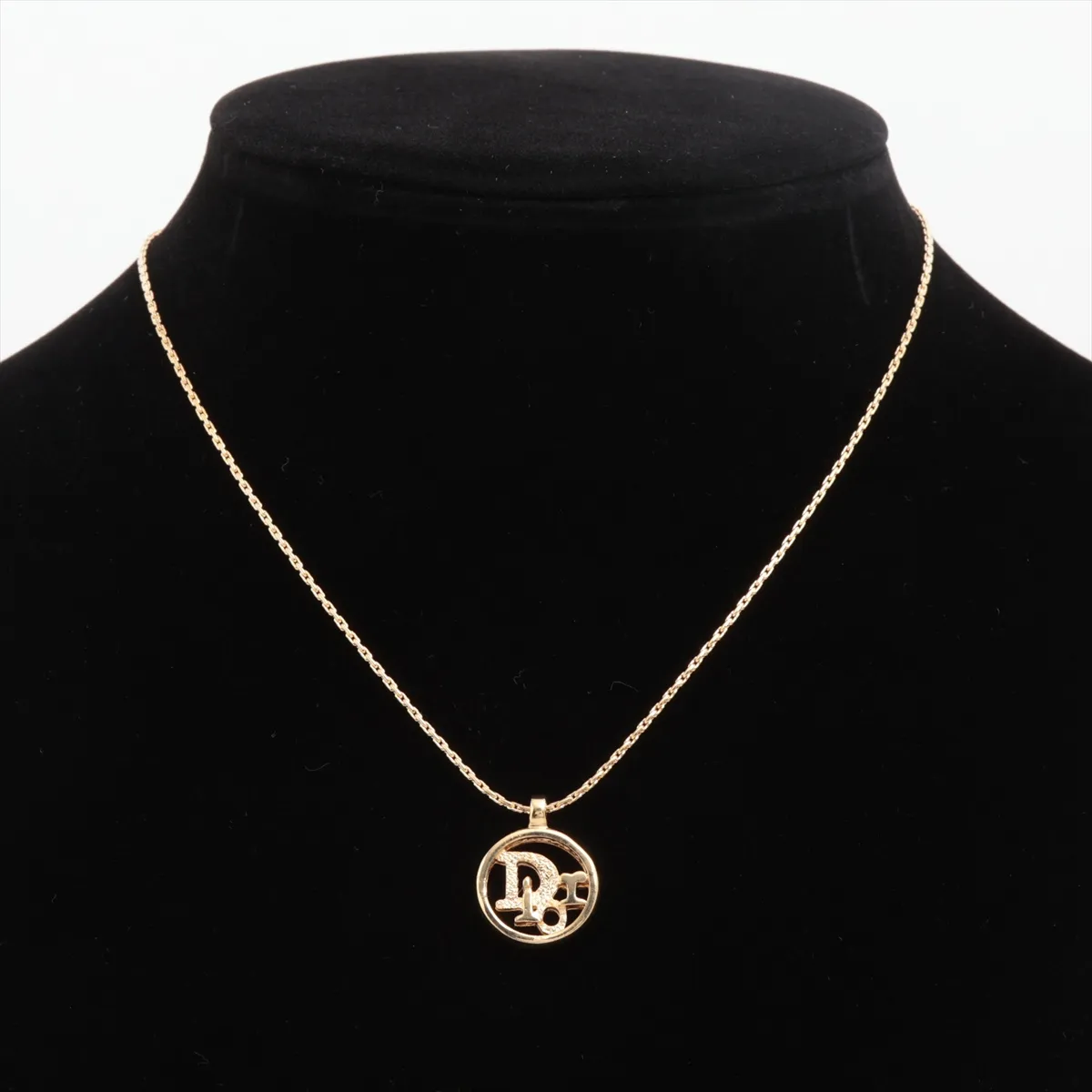 logo necklace, GP gold, — view 5