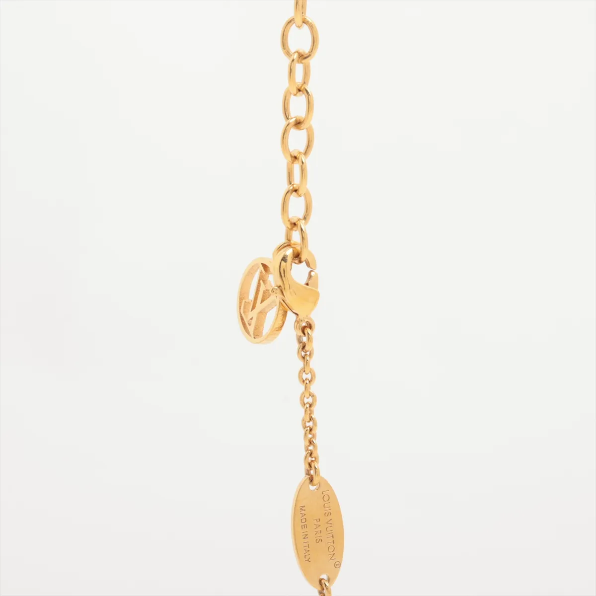 M00857 Essential V LE1255 Necklace, GP Gold. Shows signs of wear including — view 3