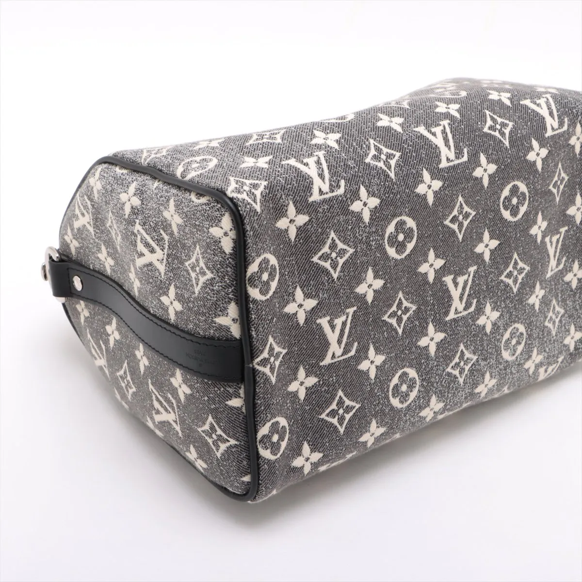Monogram Jacquard Speedy Bandouliere 25 M21464 Gray RFID Reactive — view 4