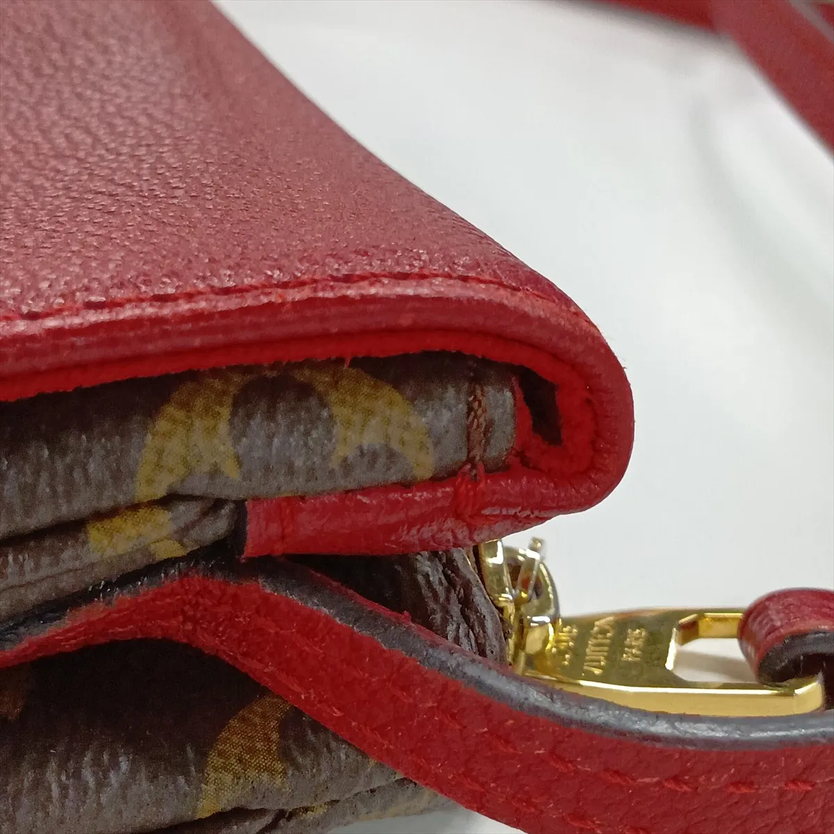 Monogram Twice M50184 FL2135 Brown x Red — view 11