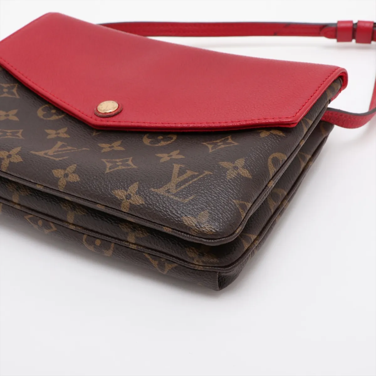 Monogram Twice M50184 FL2135 Brown x Red — view 3