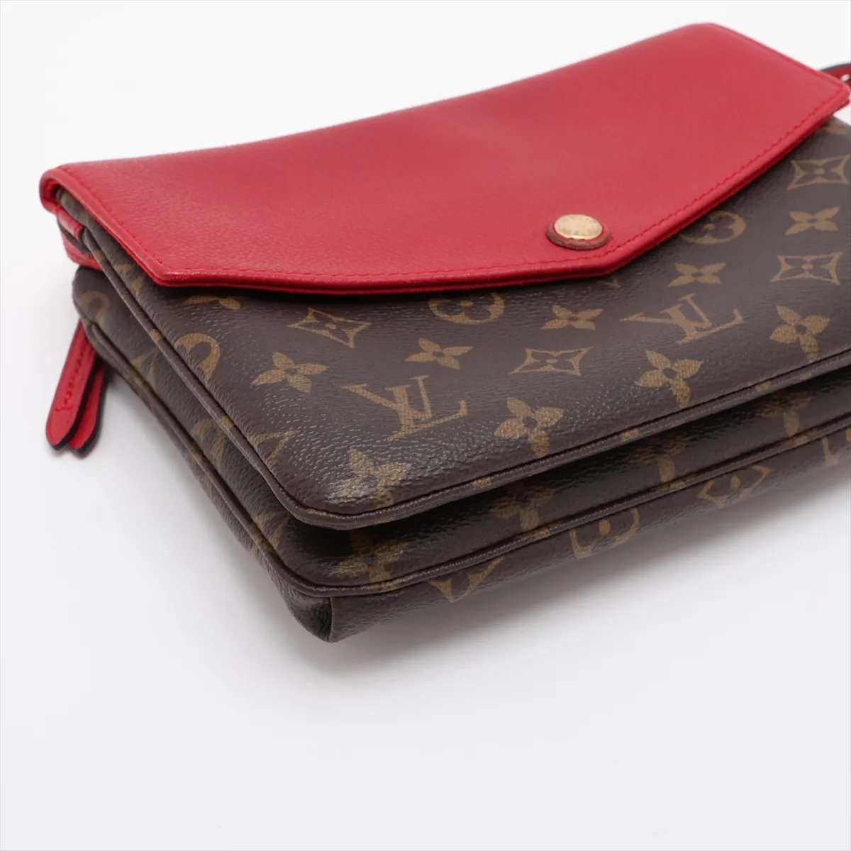 Monogram Twice M50184 FL2135 Brown x Red — view 4