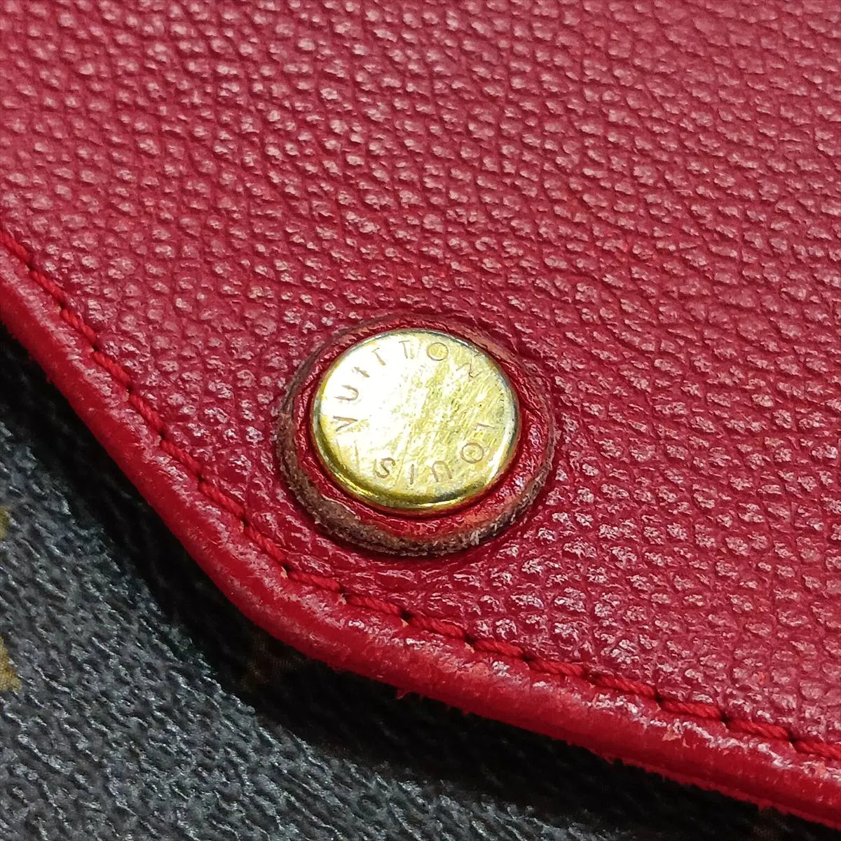 Monogram Twice M50184 FL2135 Brown x Red — view 10