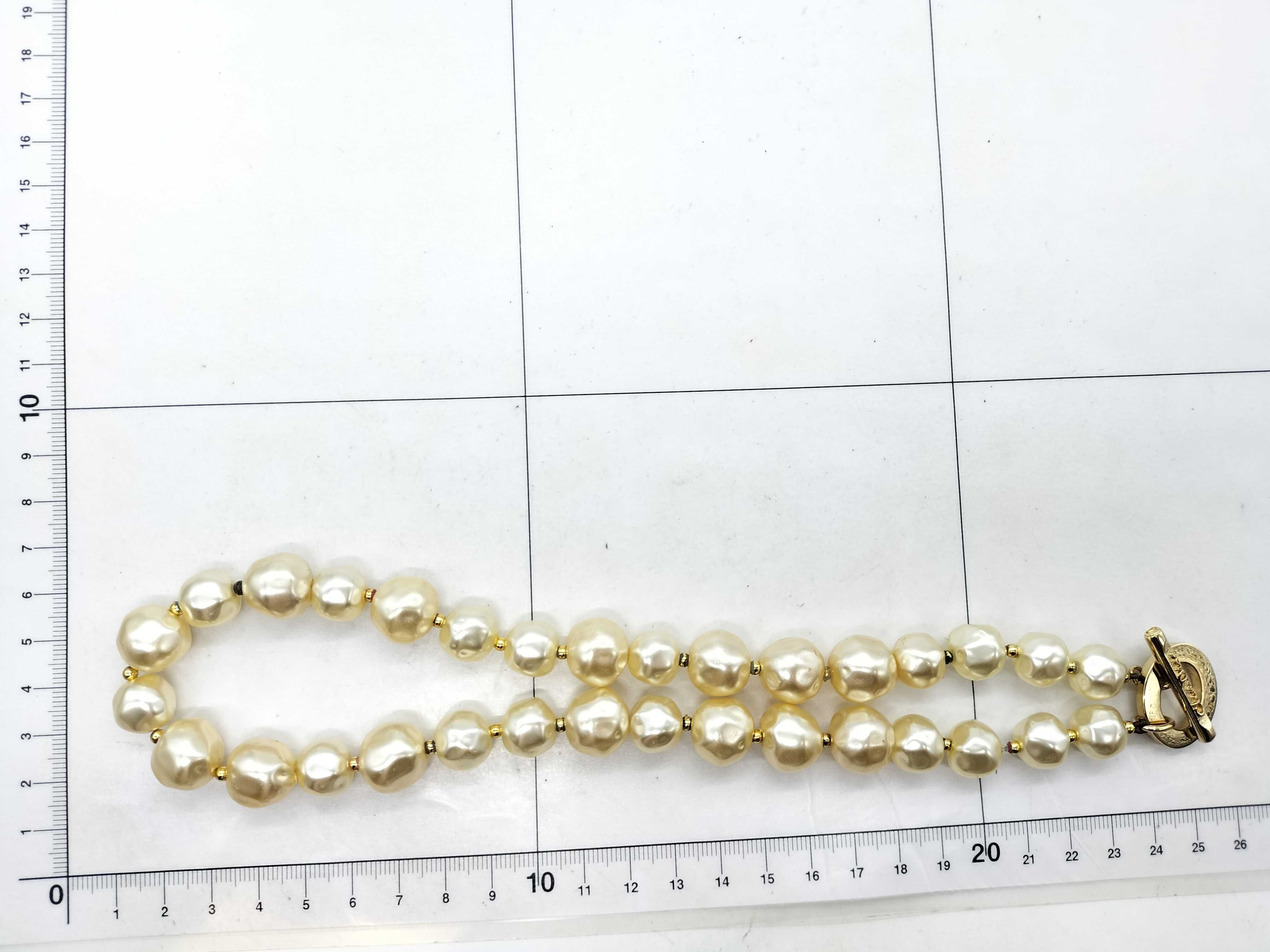 Faux Pearl Necklace — view 6