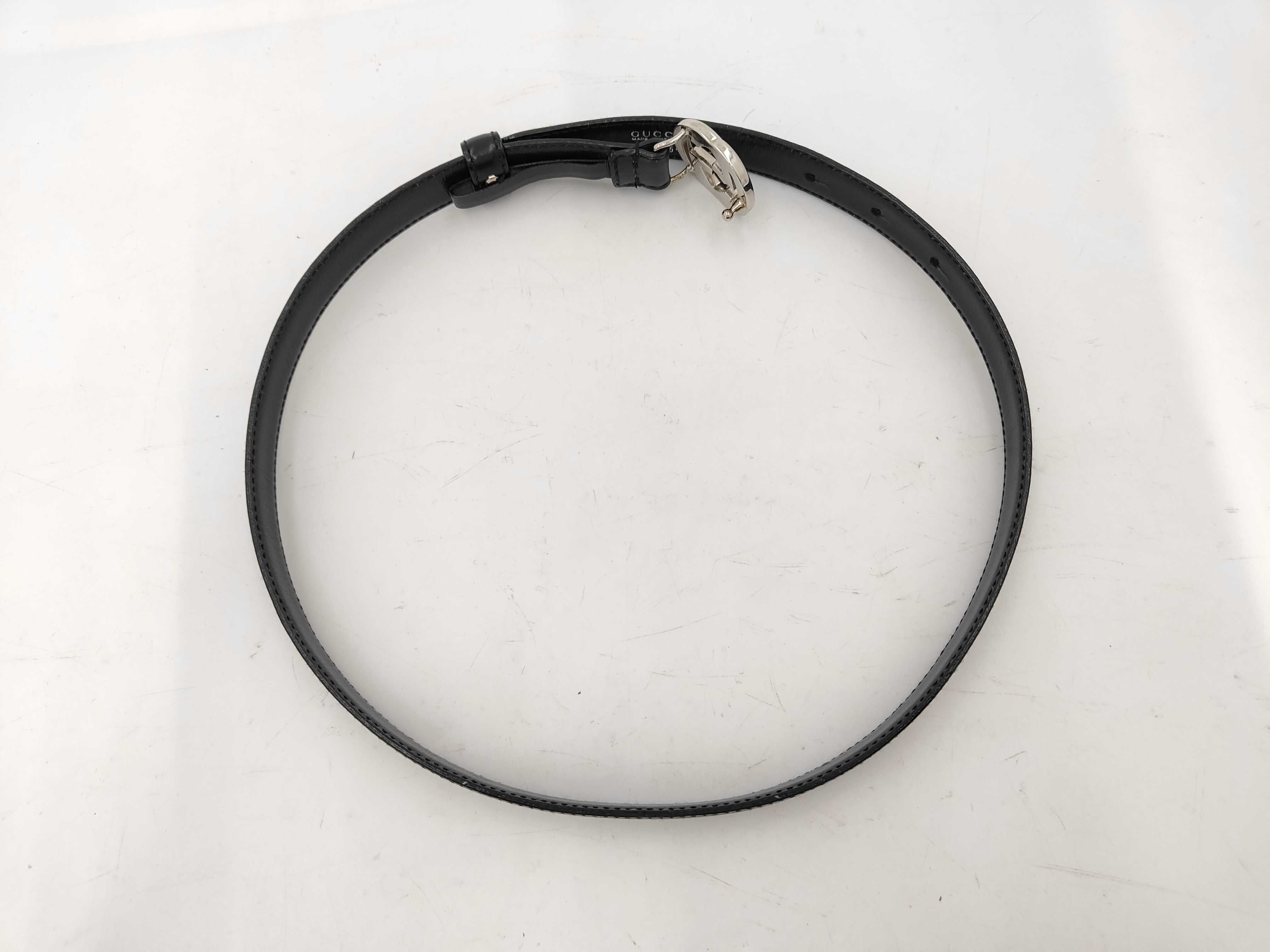 Interlocking Belt Leather Black Belt — view 3