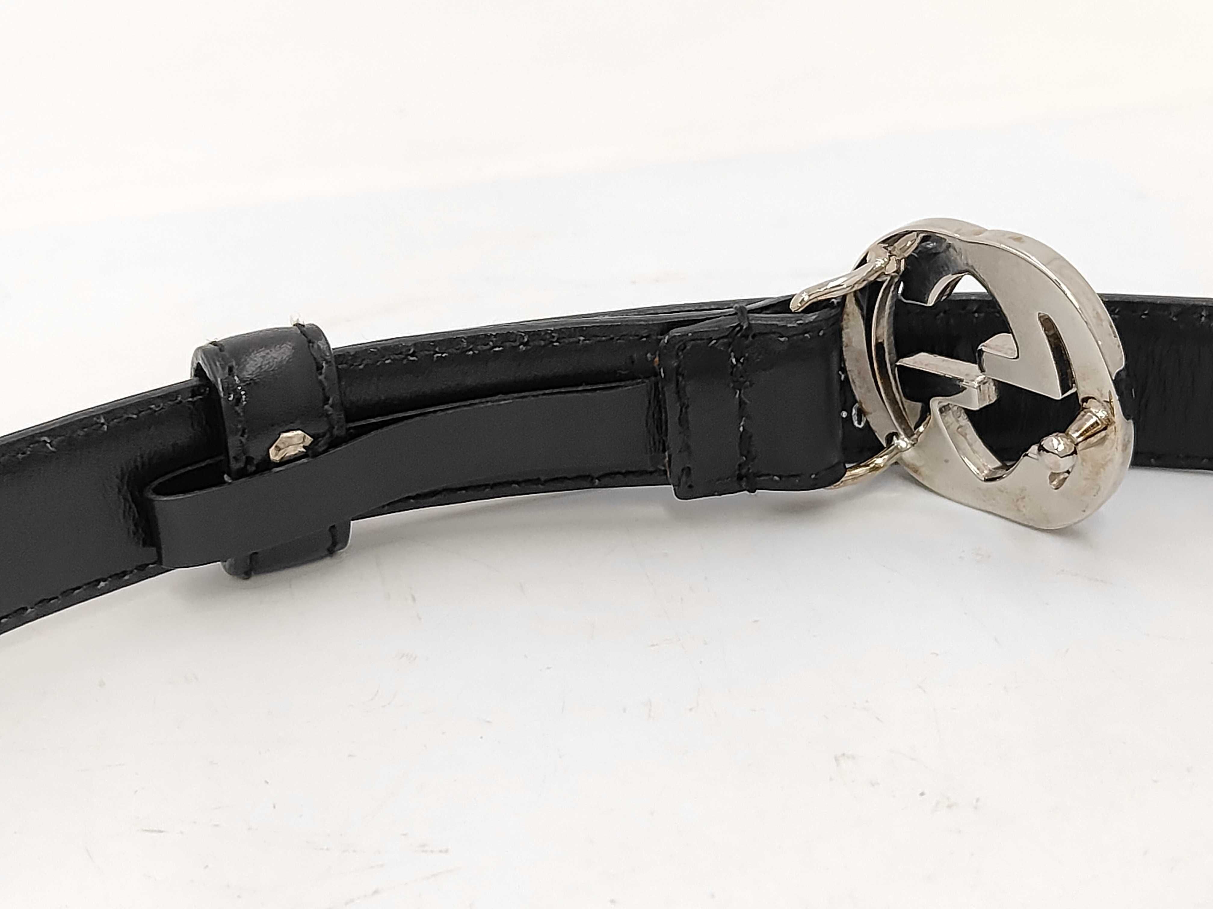Interlocking Belt Leather Black Belt — view 4