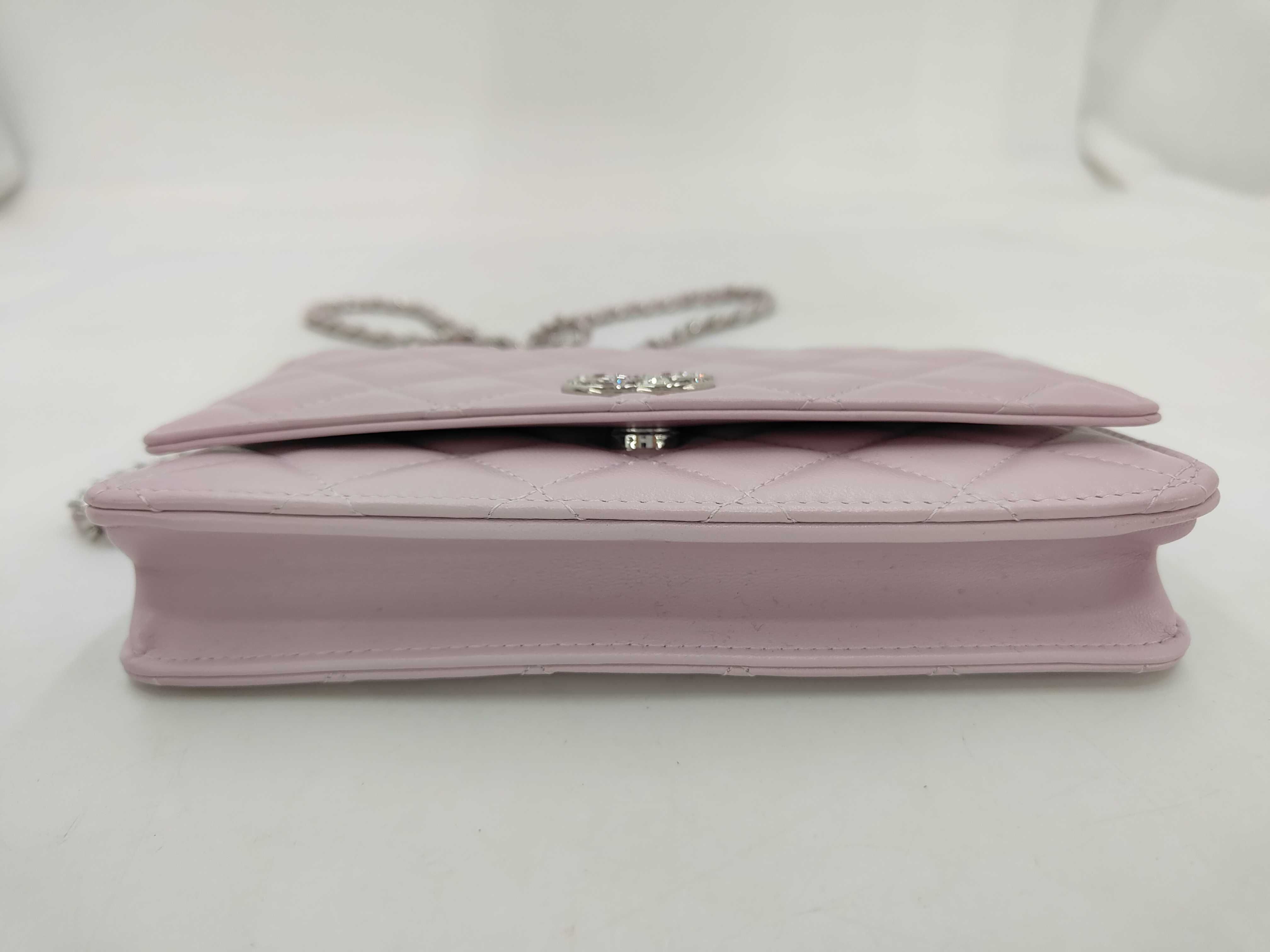 Matelassé Chain Shoulder Bag — view 3