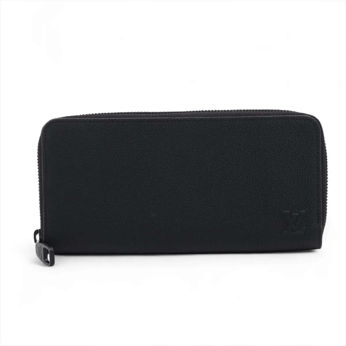 LV Aerogram Zippy Wallet Horizontal M25959 Black Round Zip Wallet (RFID detected)
