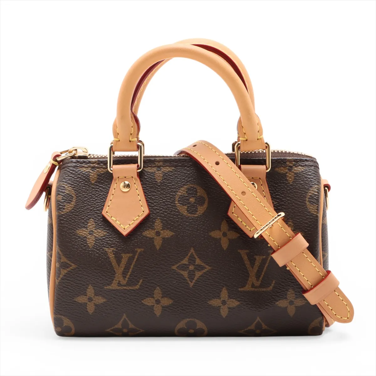 Monogram Nano Speedy M81085 FL4255 Brown