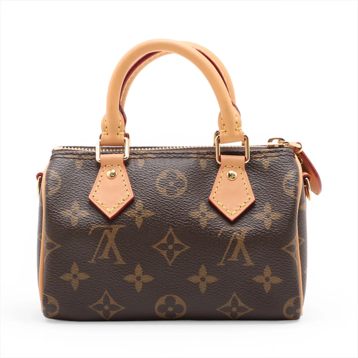 Monogram Nano Speedy M81085 FL4255 Brown — view 2