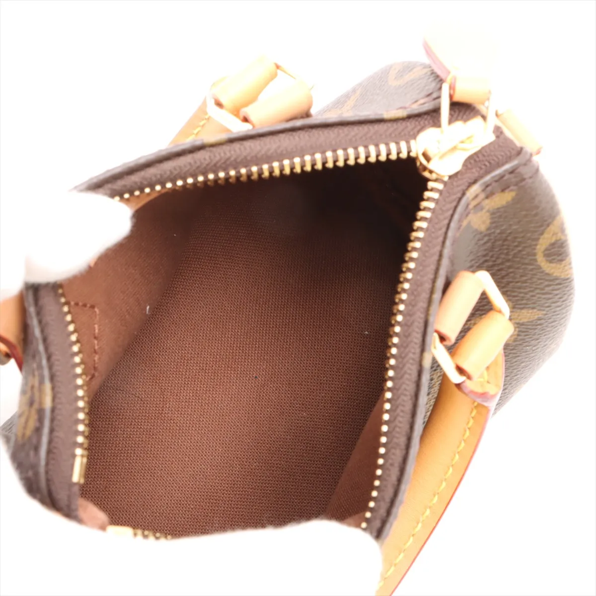 Monogram Nano Speedy M81085 FL4255 Brown — view 8