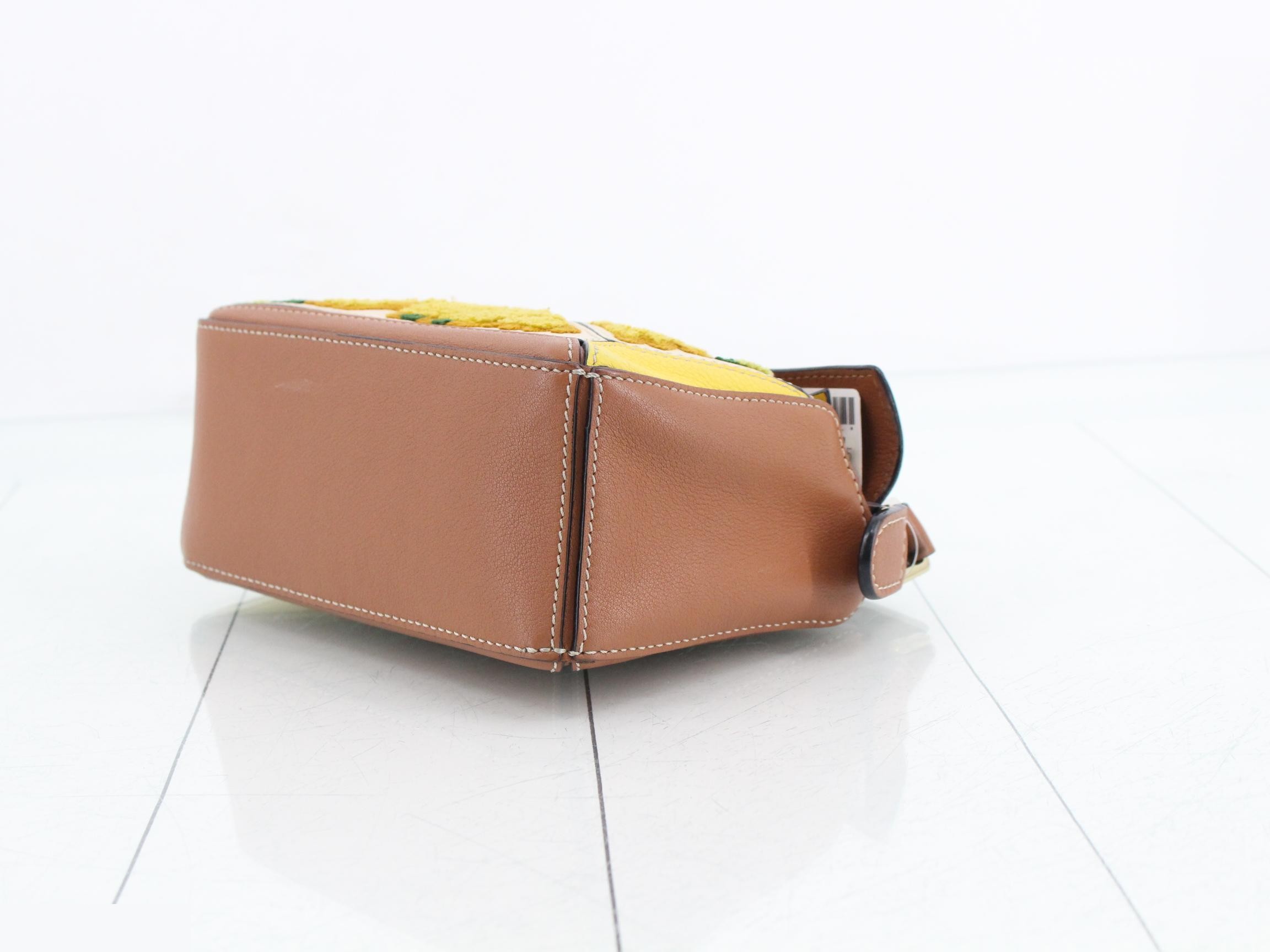 Puzzle Leather Applique 2-Way Handbag — view 6