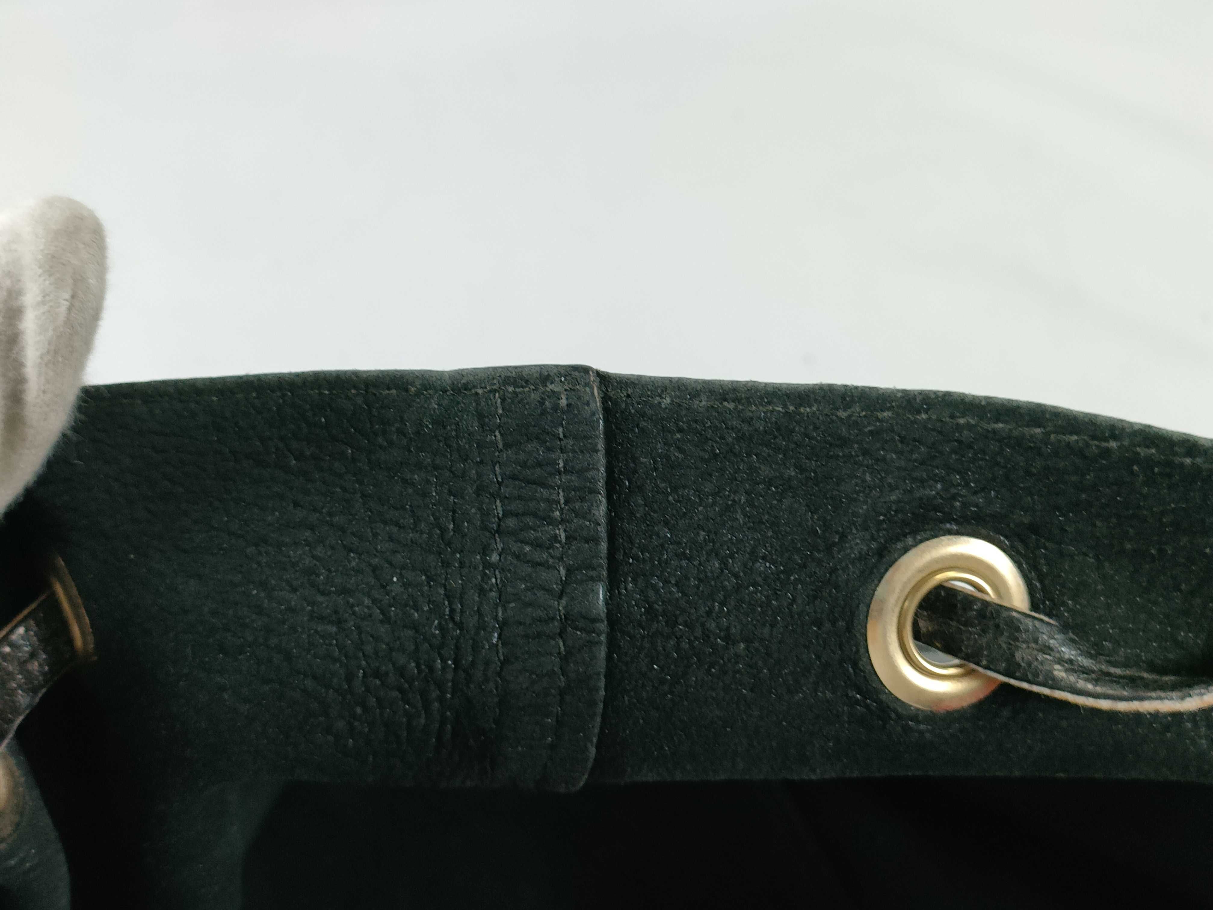 handbag, leather, black tote bag — view 11