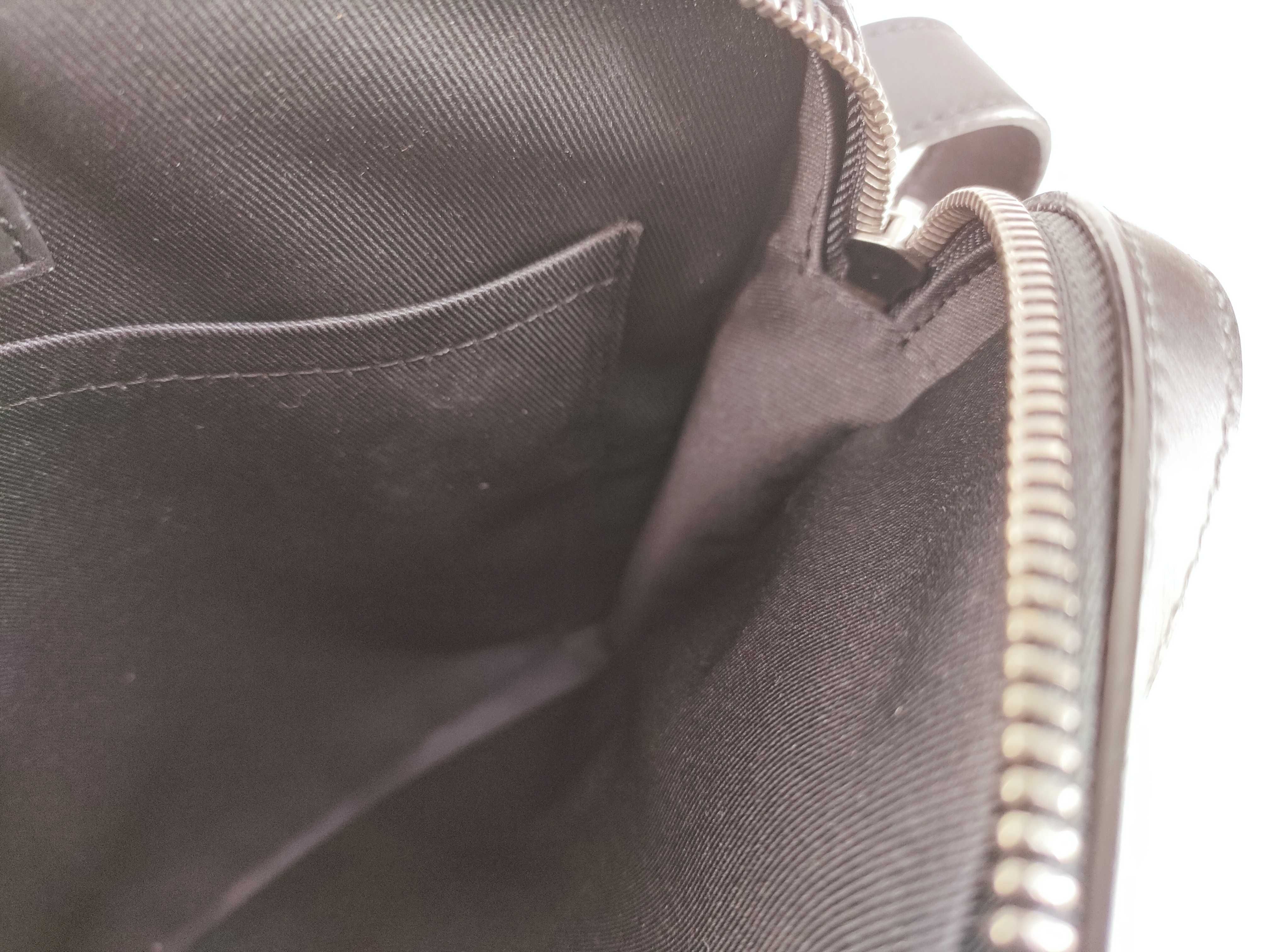Damier Graphite Pochette District Damier Infini Shoulder Bag — view 9
