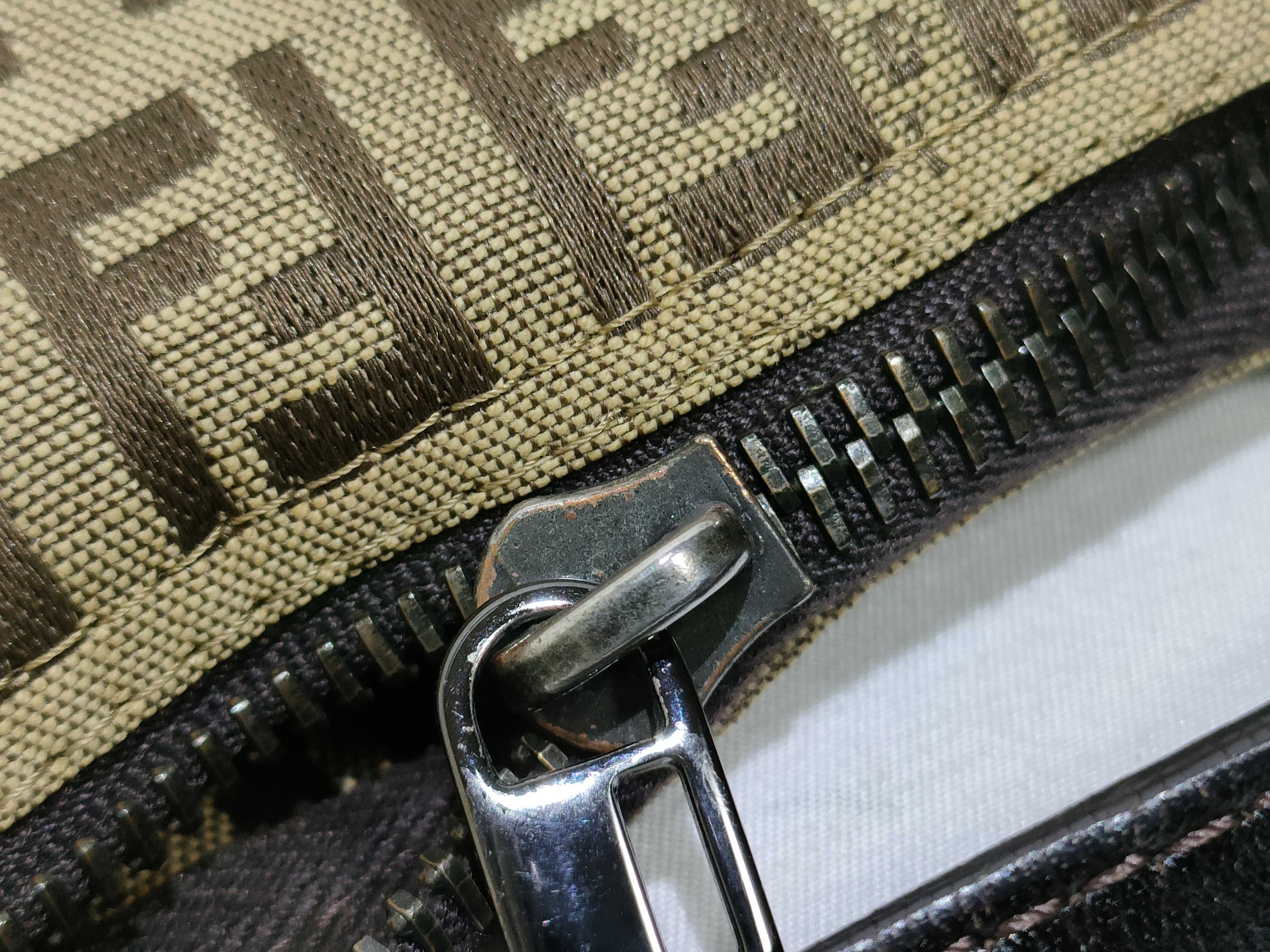 Zucca pattern Fendi Zucchino handbag Brown handbag — view 12