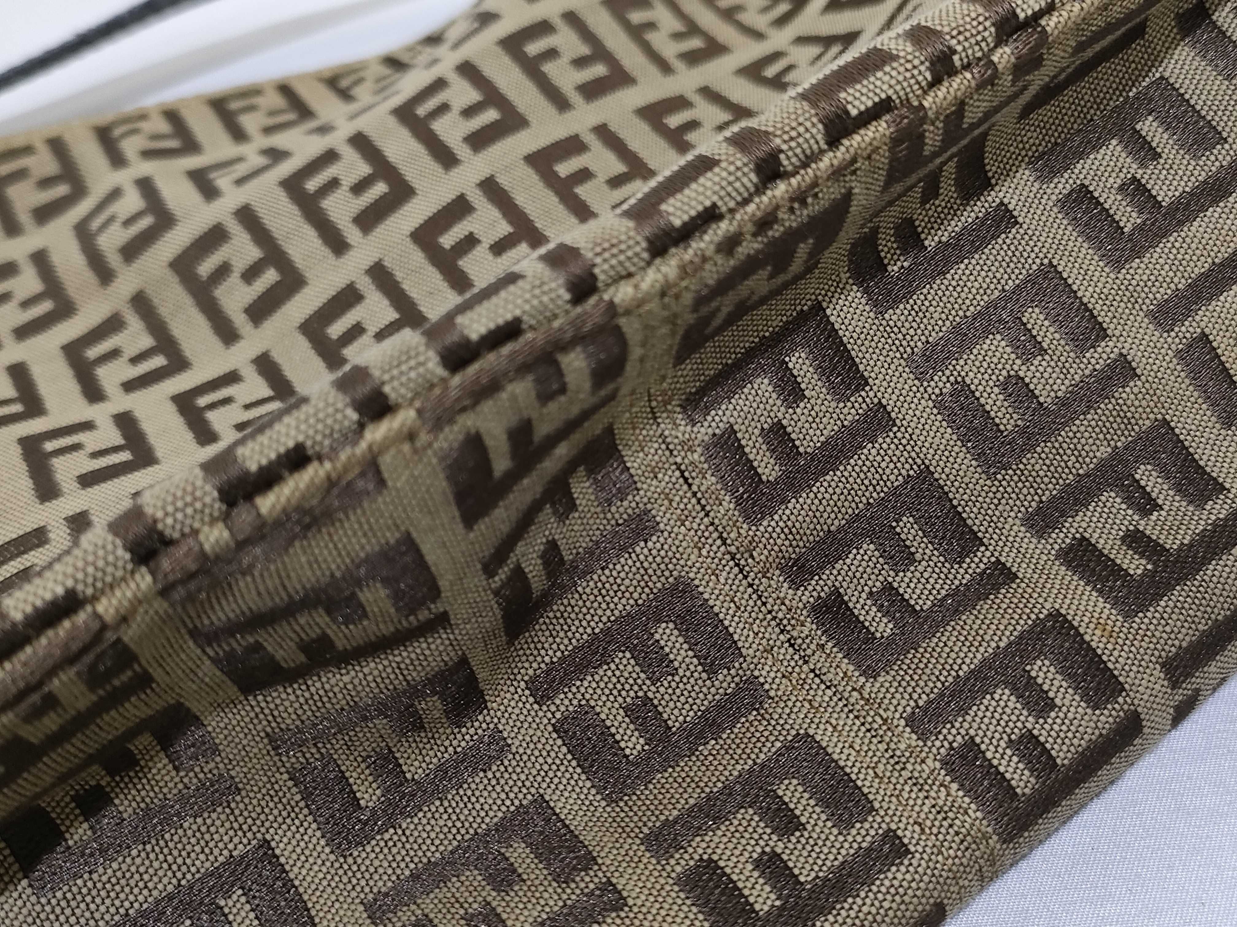 Zucca pattern Fendi Zucchino handbag Brown handbag — view 15