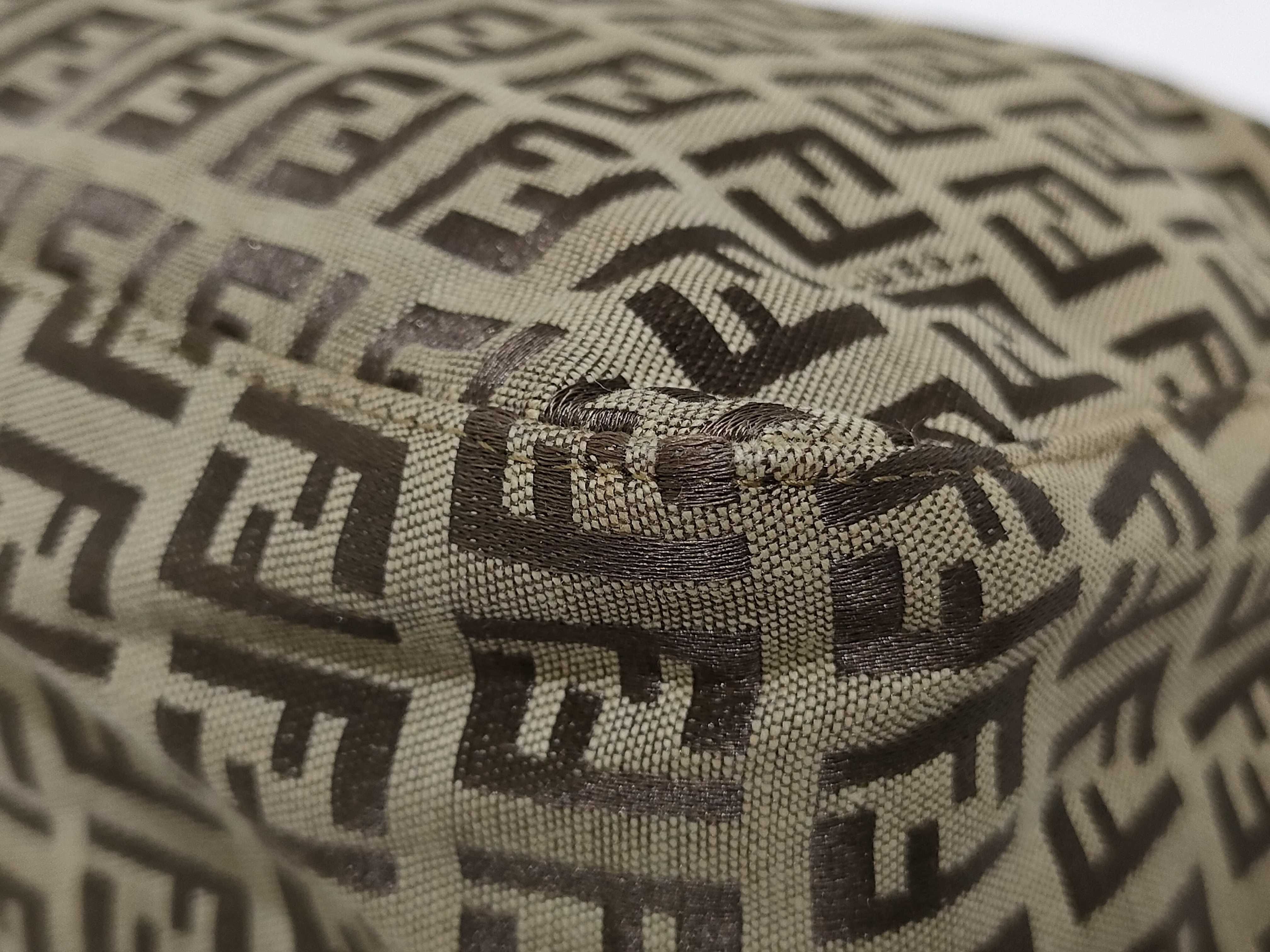 Zucca pattern Fendi Zucchino handbag Brown handbag — view 6