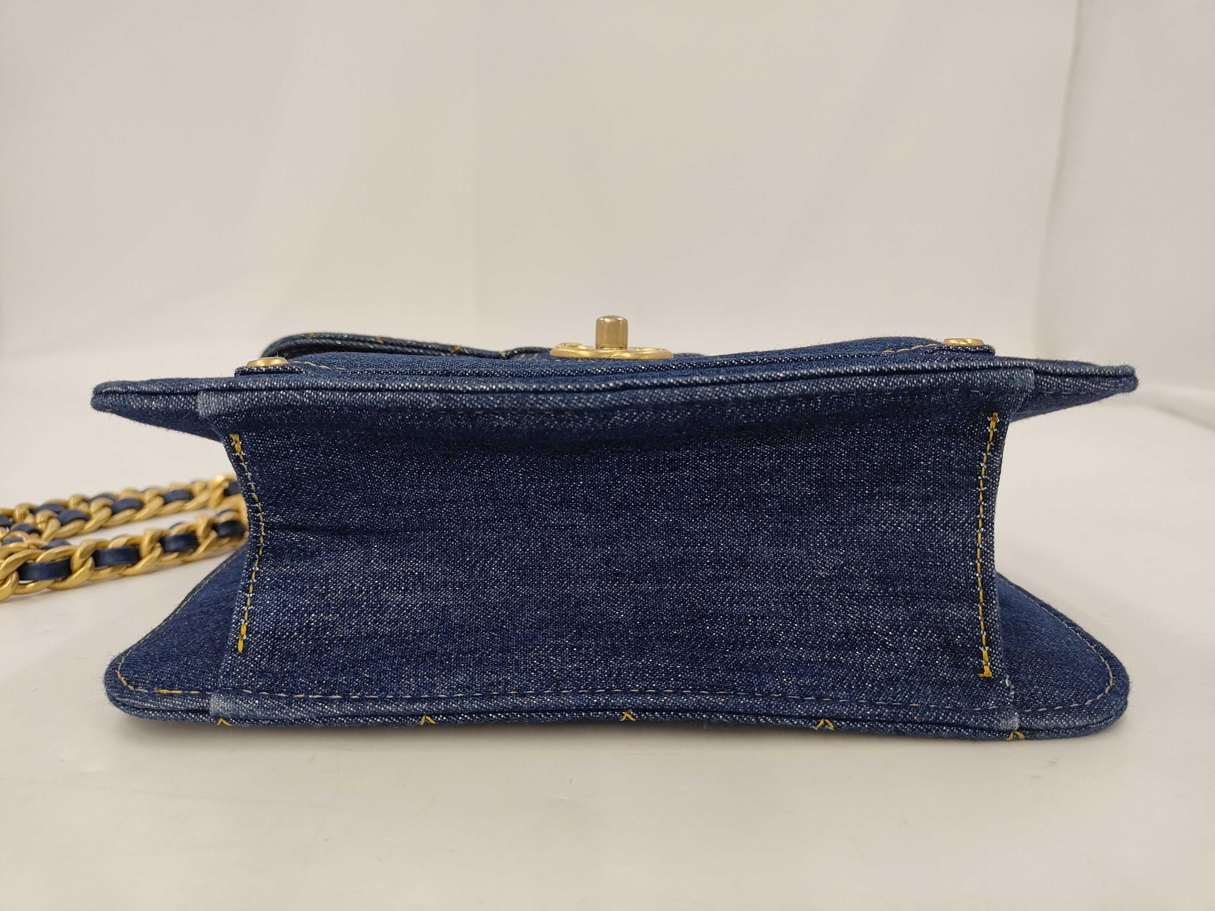 2-Way Chain Shoulder Bag, Denim GP Shoulder Bag — view 6