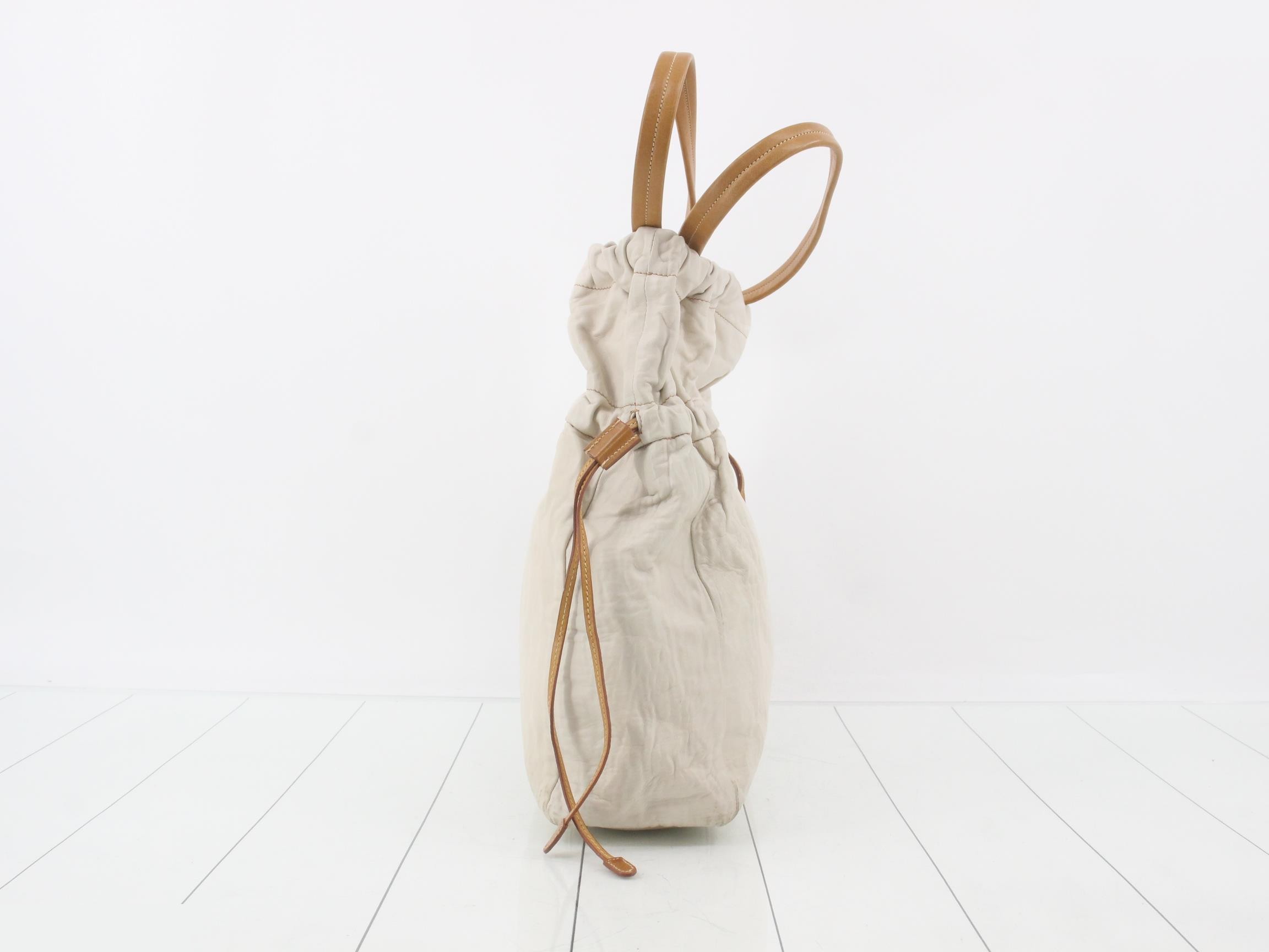 Leather tote bag — view 3