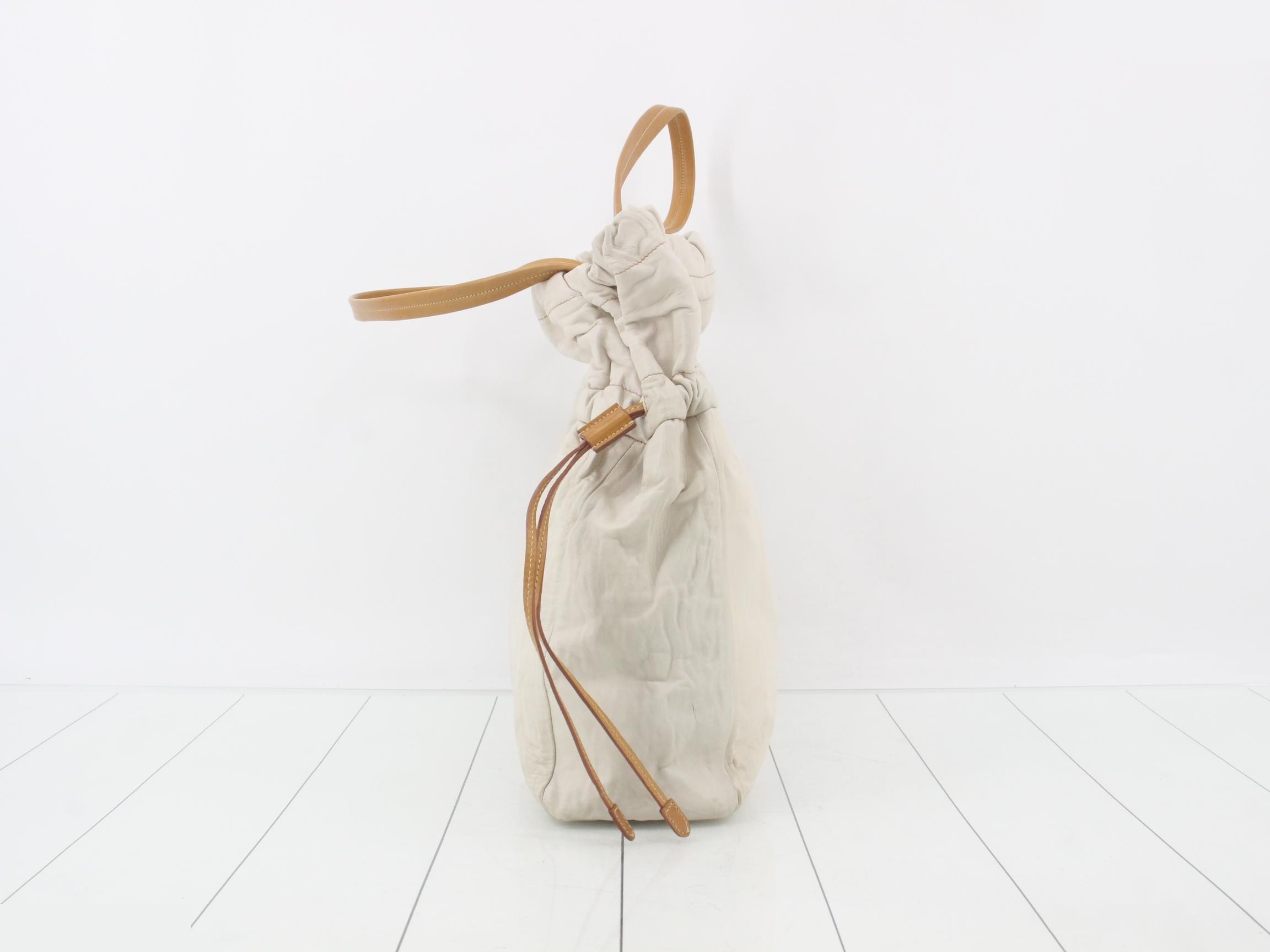 Leather tote bag — view 4
