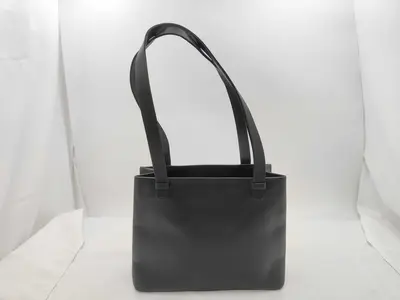 logo, 5-series leather tote bag