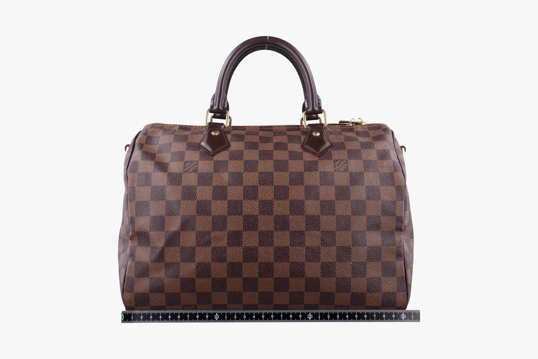 Speedy Bandoulière 30 Damier Canvas Ebene — view 2