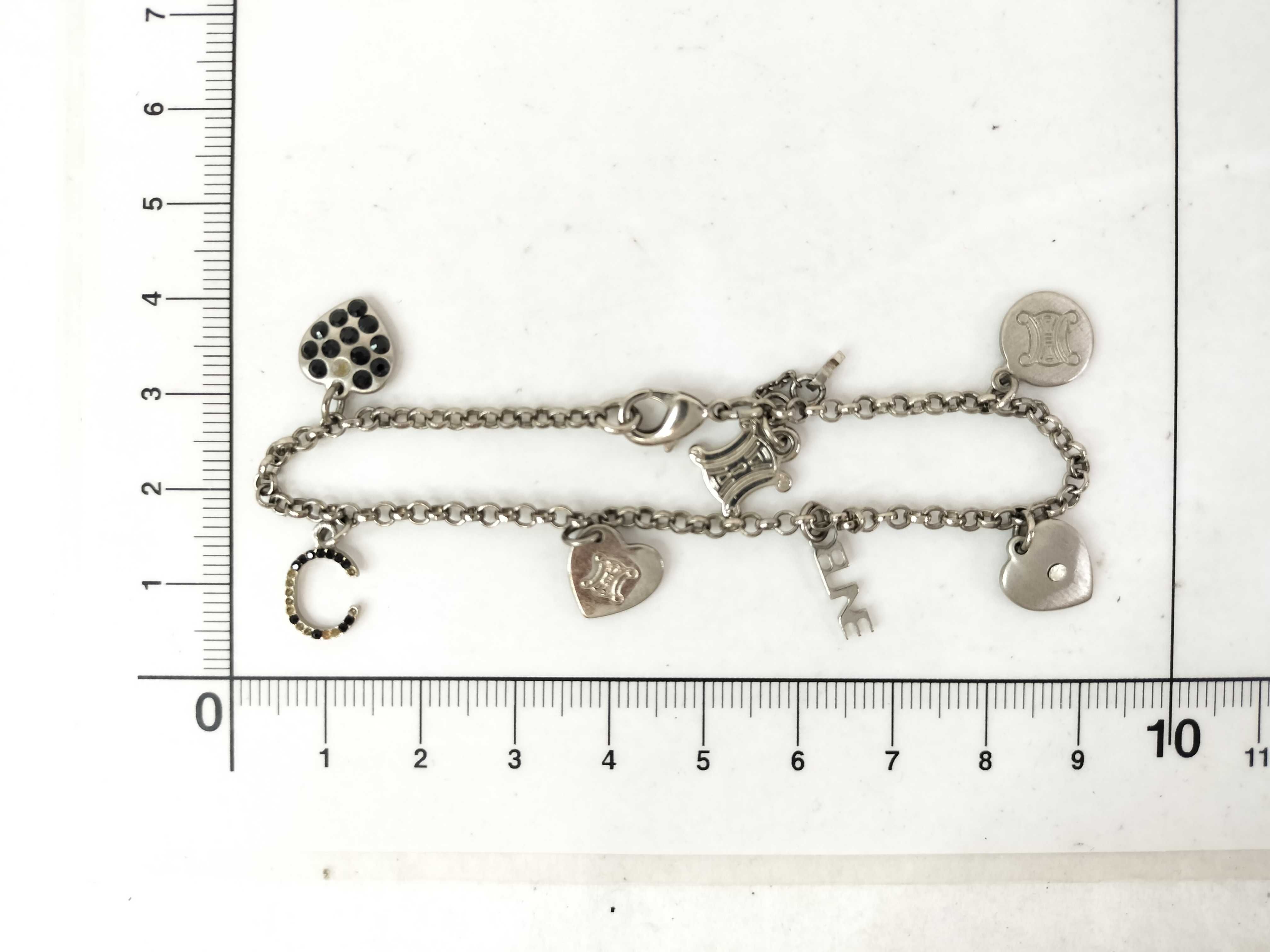 Charm Bracelet, Silver Bracelet/Bangle — view 6