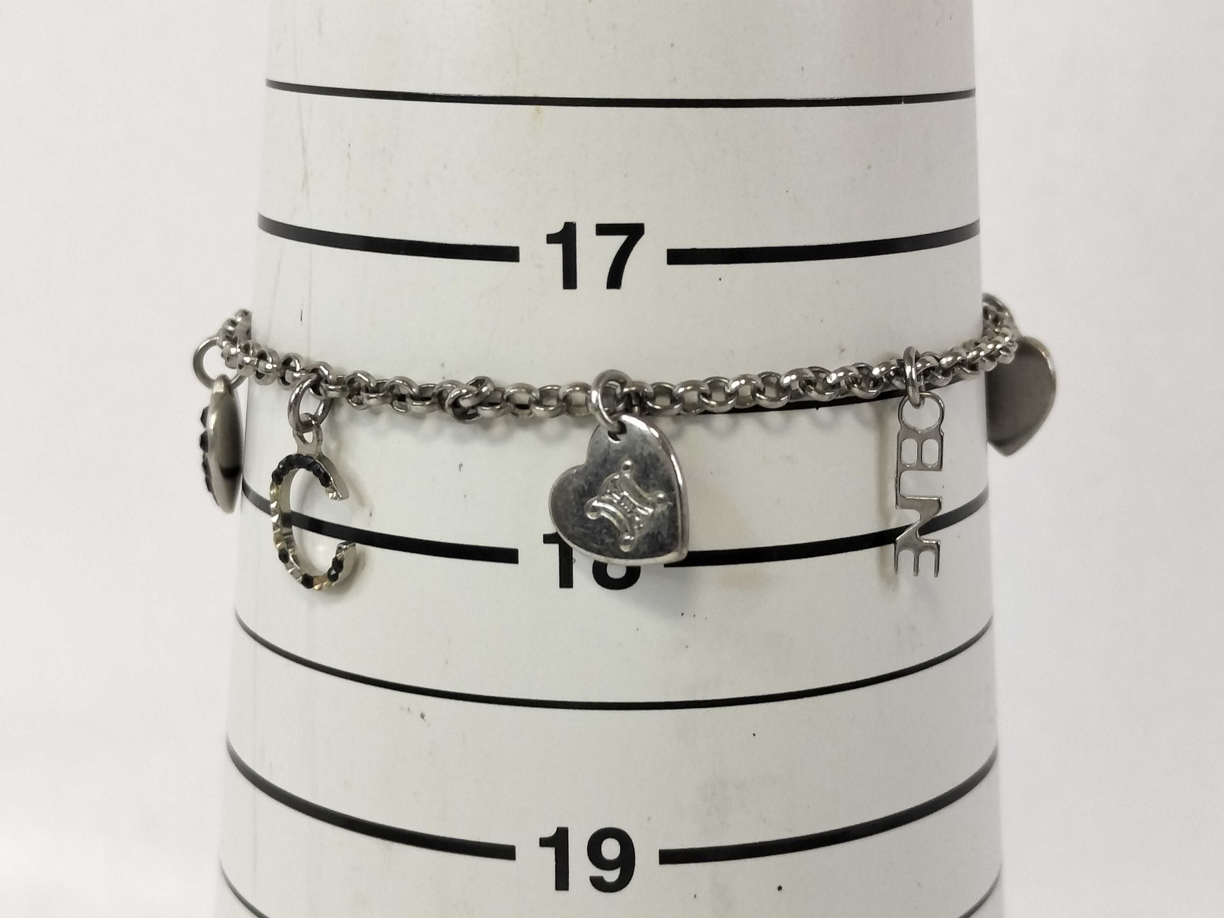 Charm Bracelet, Silver Bracelet/Bangle — view 7