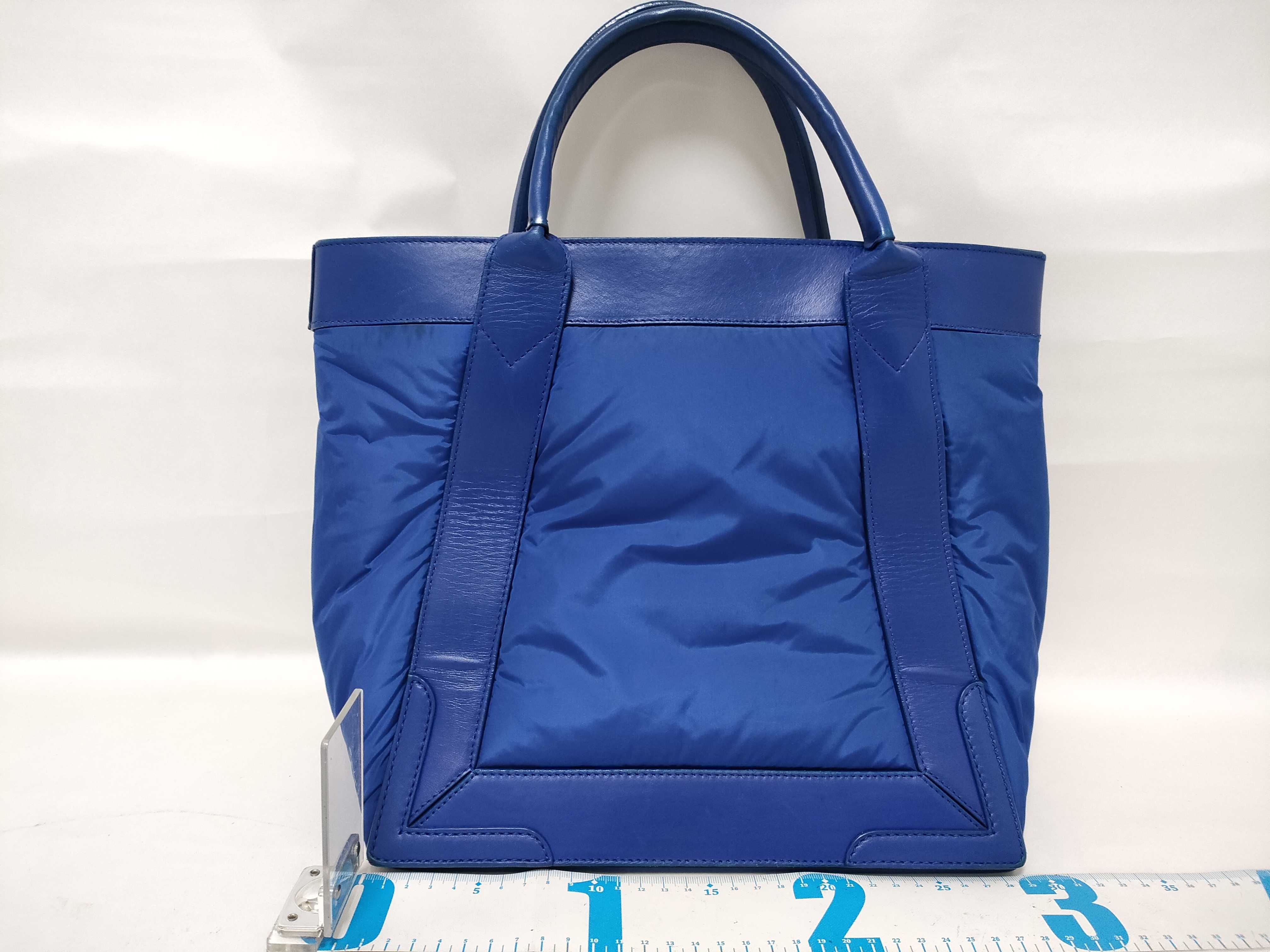 Navy Cabas Tote Bag, Blue Tote Bag — view 2