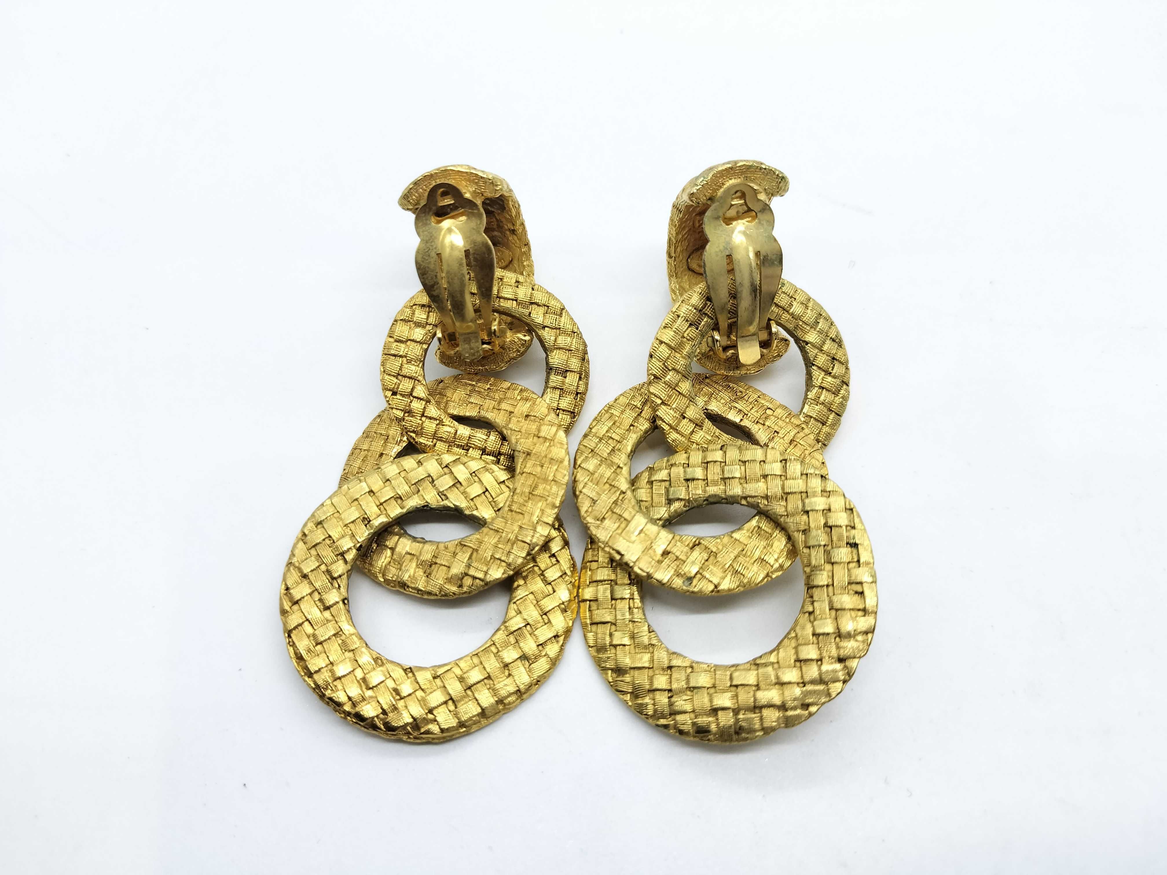 Coco Mark Braided Swing Earrings — view 2